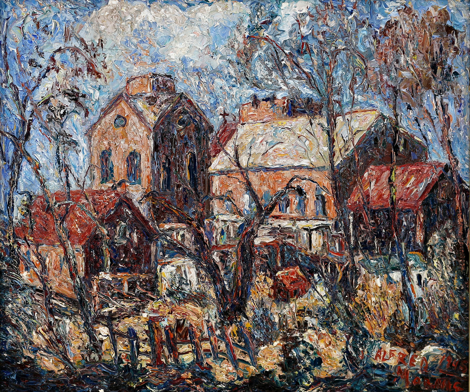 Alfred Morang, Church in Afternoon Light, n.d.