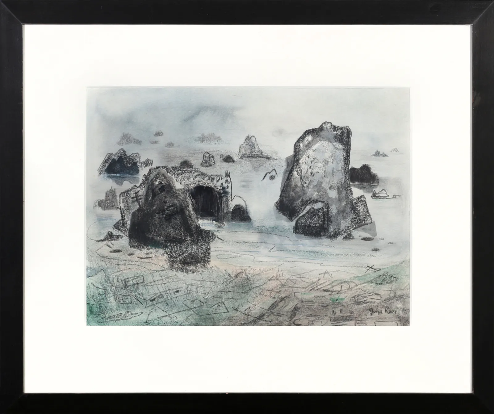 Gina Knee, Oregon Coast, 1954