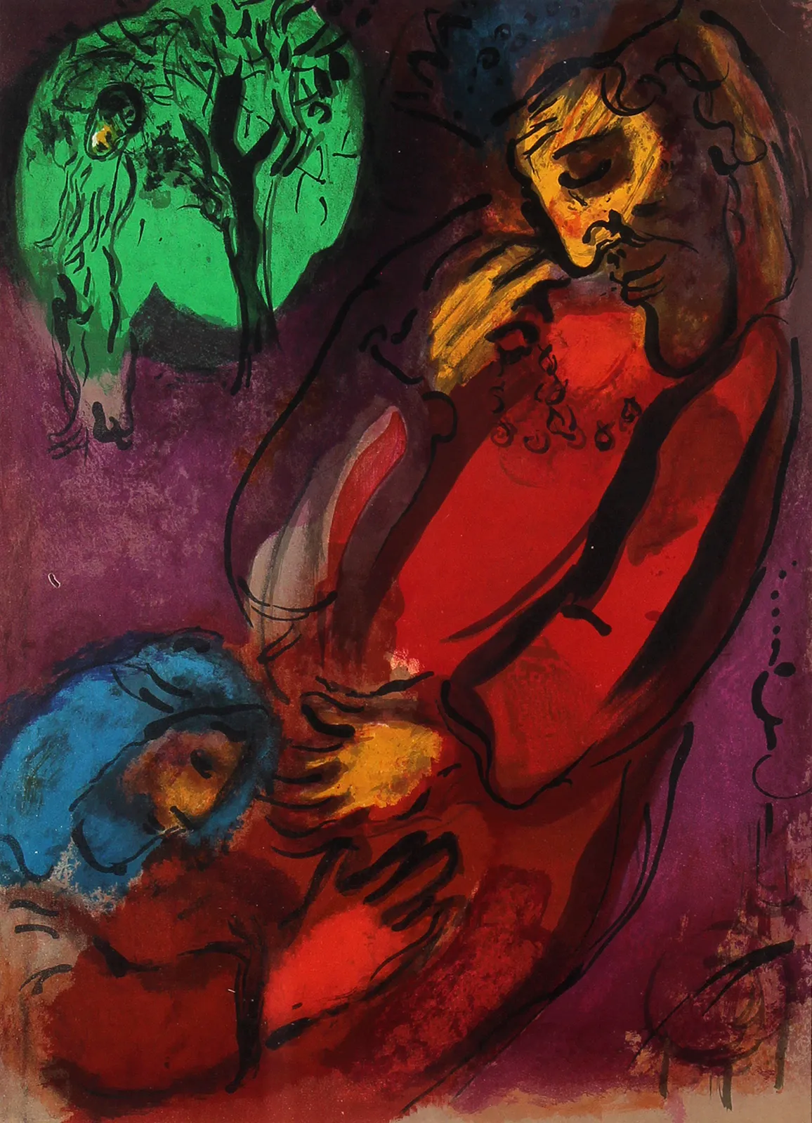 Marc Chagall, David, 1956