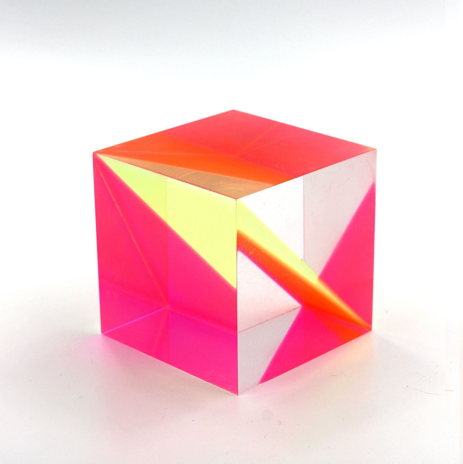 Vasa, Untitled (Pink, Yellow and Green Square), 1987