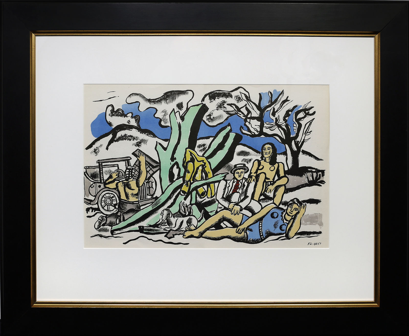Fernand Léger, La Partie de Campagne, 1952