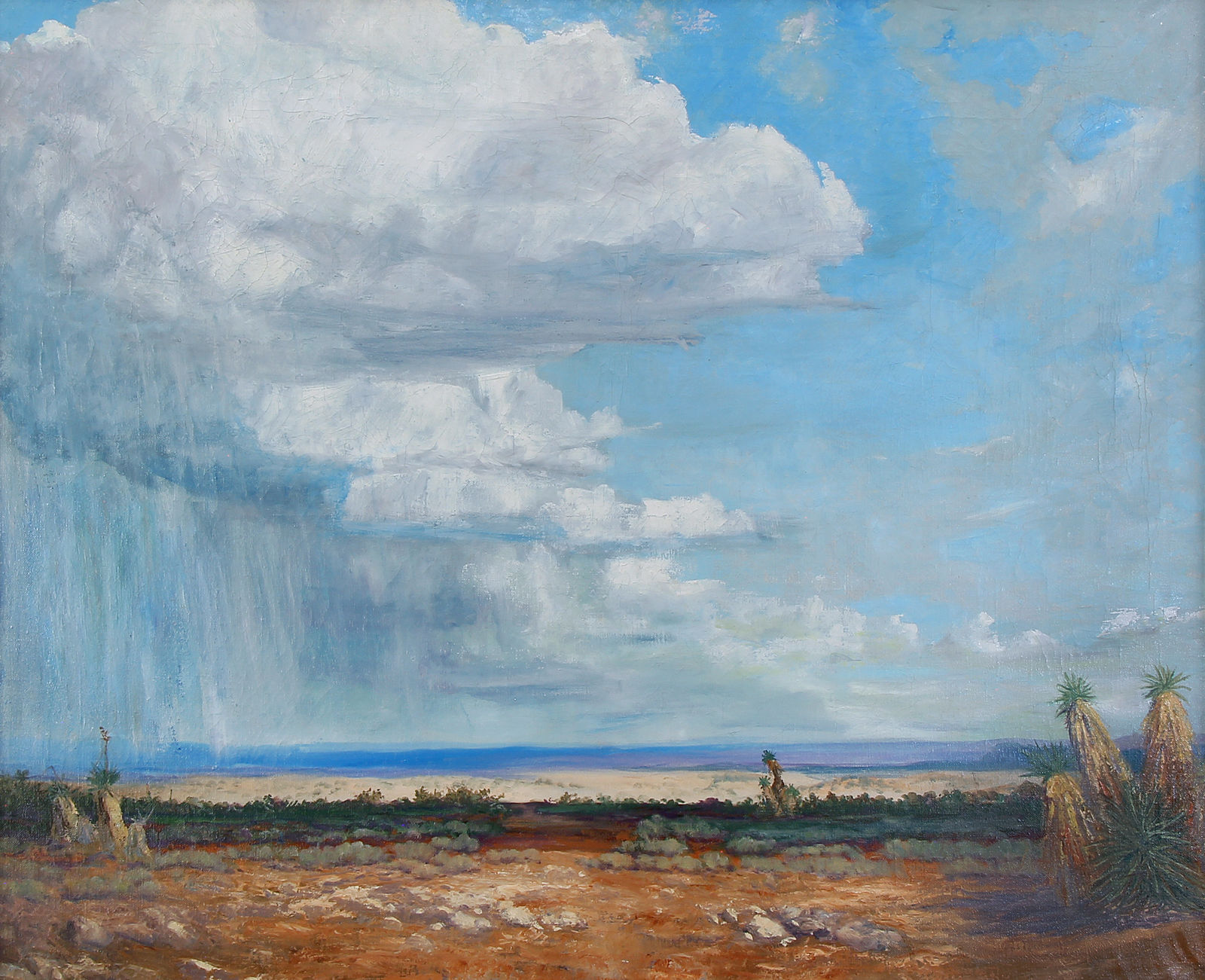 Eugene Thurston, Desert Shower, n.d.