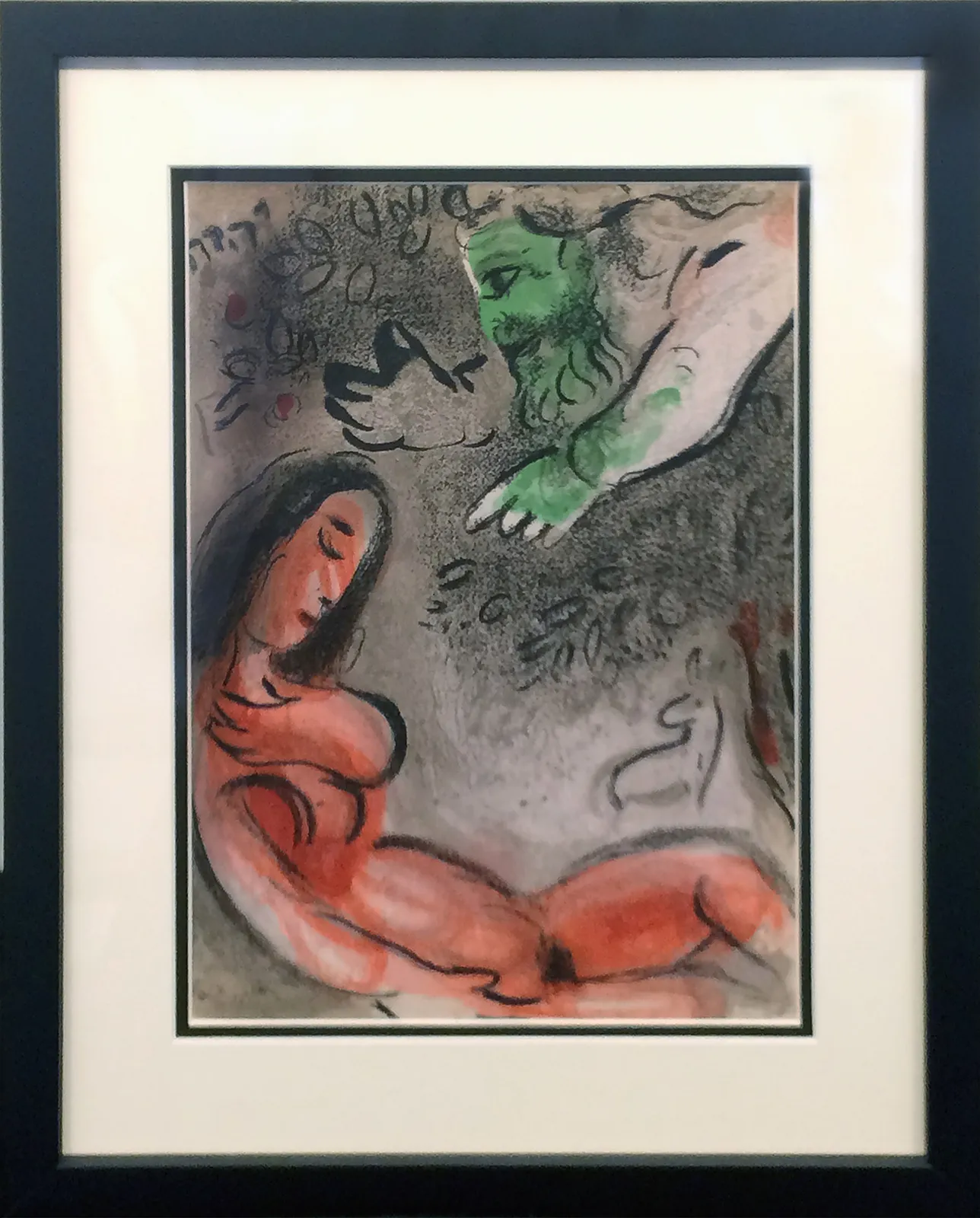 Marc Chagall, Éve maudite par Dieu, 1960