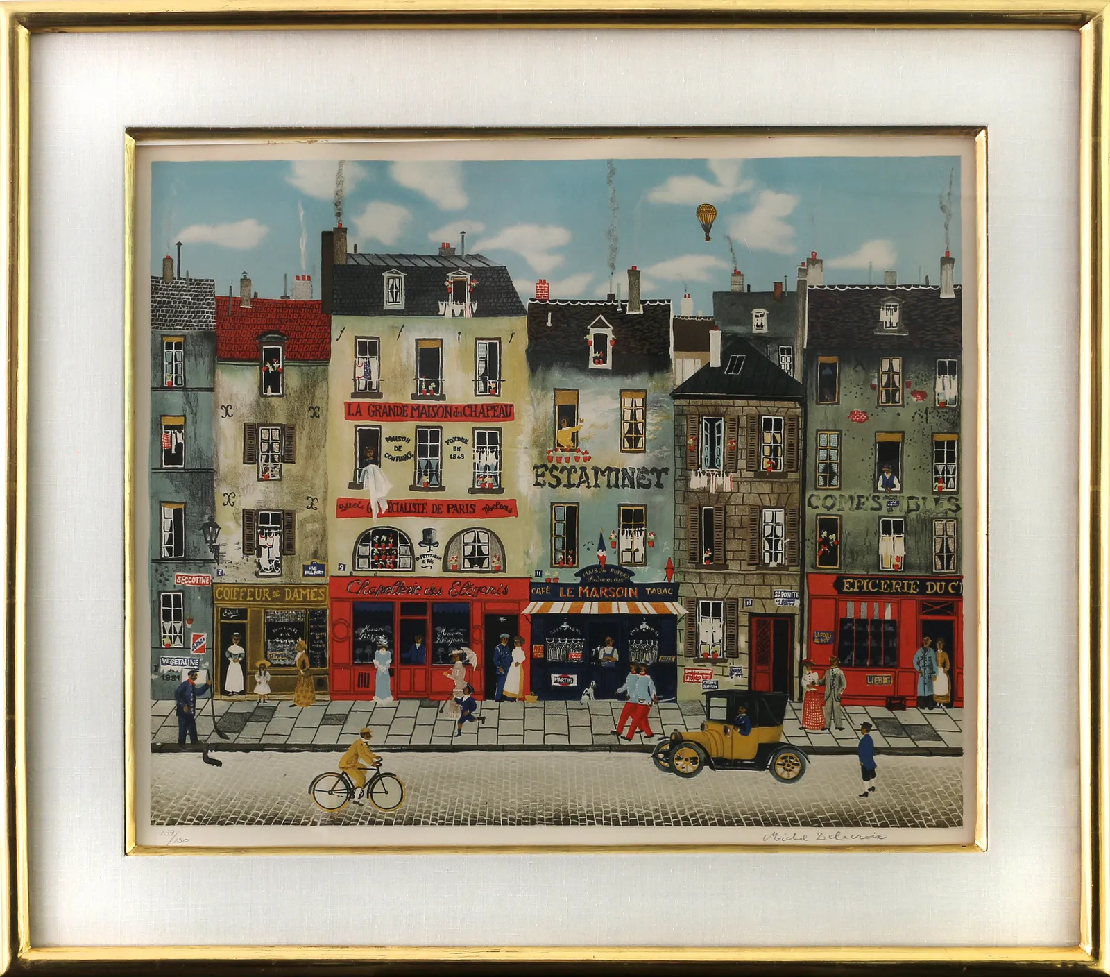 Michael Delacroix, Untitled (Parisian Shops), n.d.