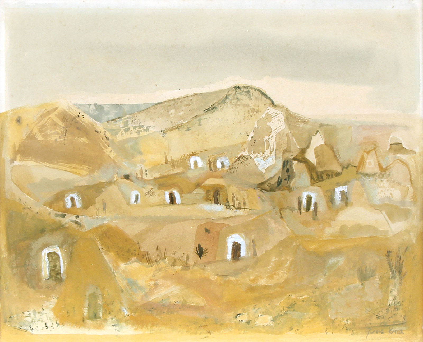 Gina Knee, Pueblo Dwellings, n.d.
