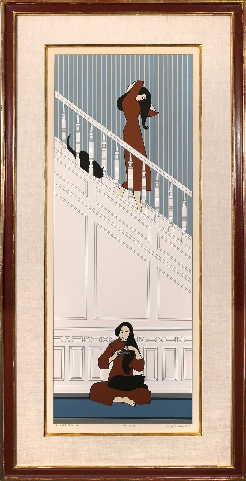 Will Barnett, The White Stairway, 1974