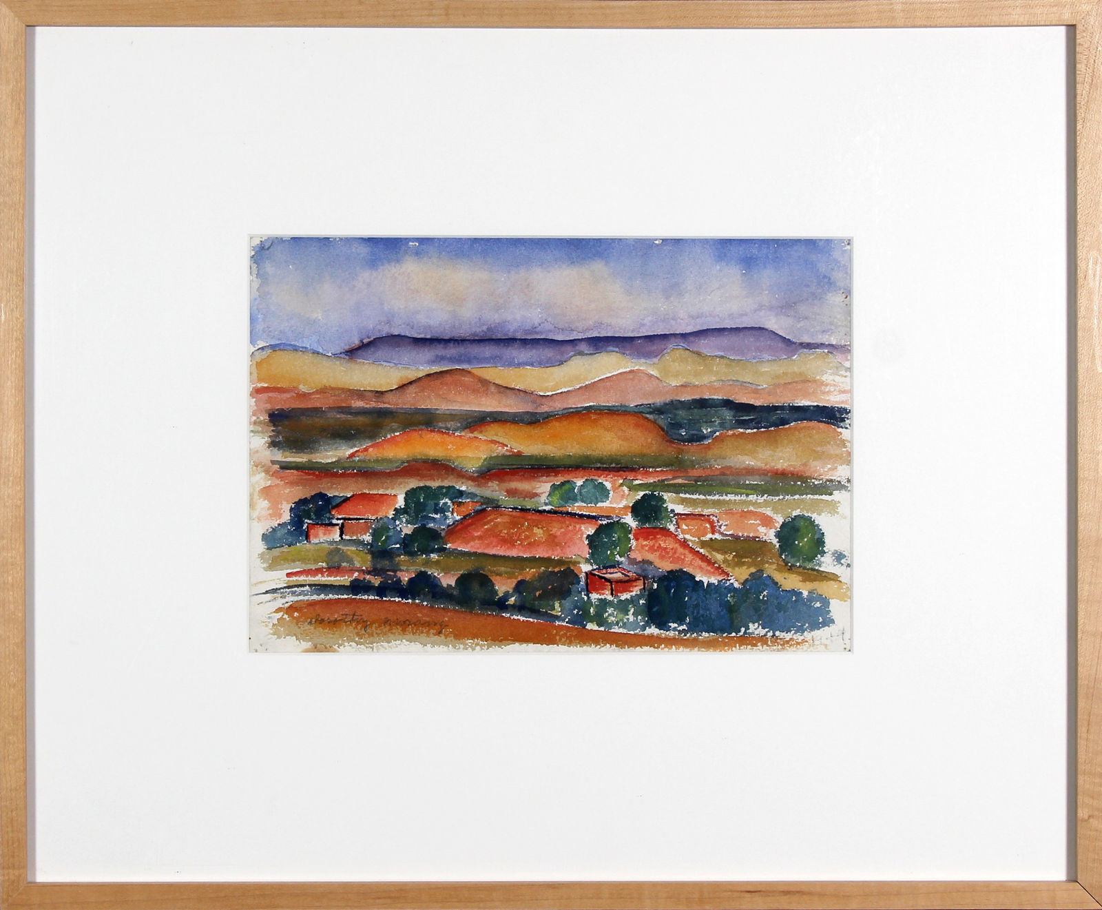 Dorothy Morang, Untitled (Landscape), 1944