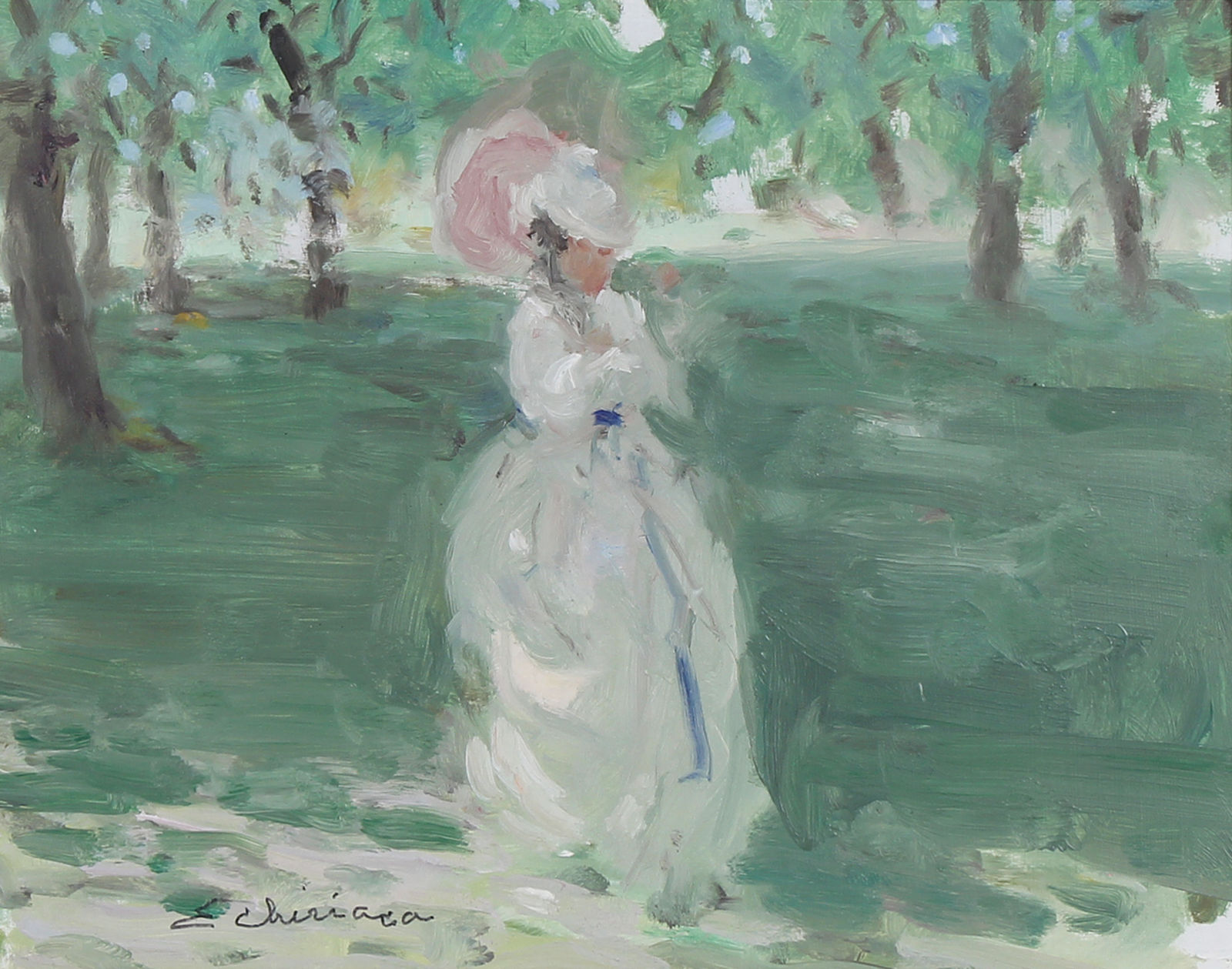 Ernest Chiriacka, Pink Parasol