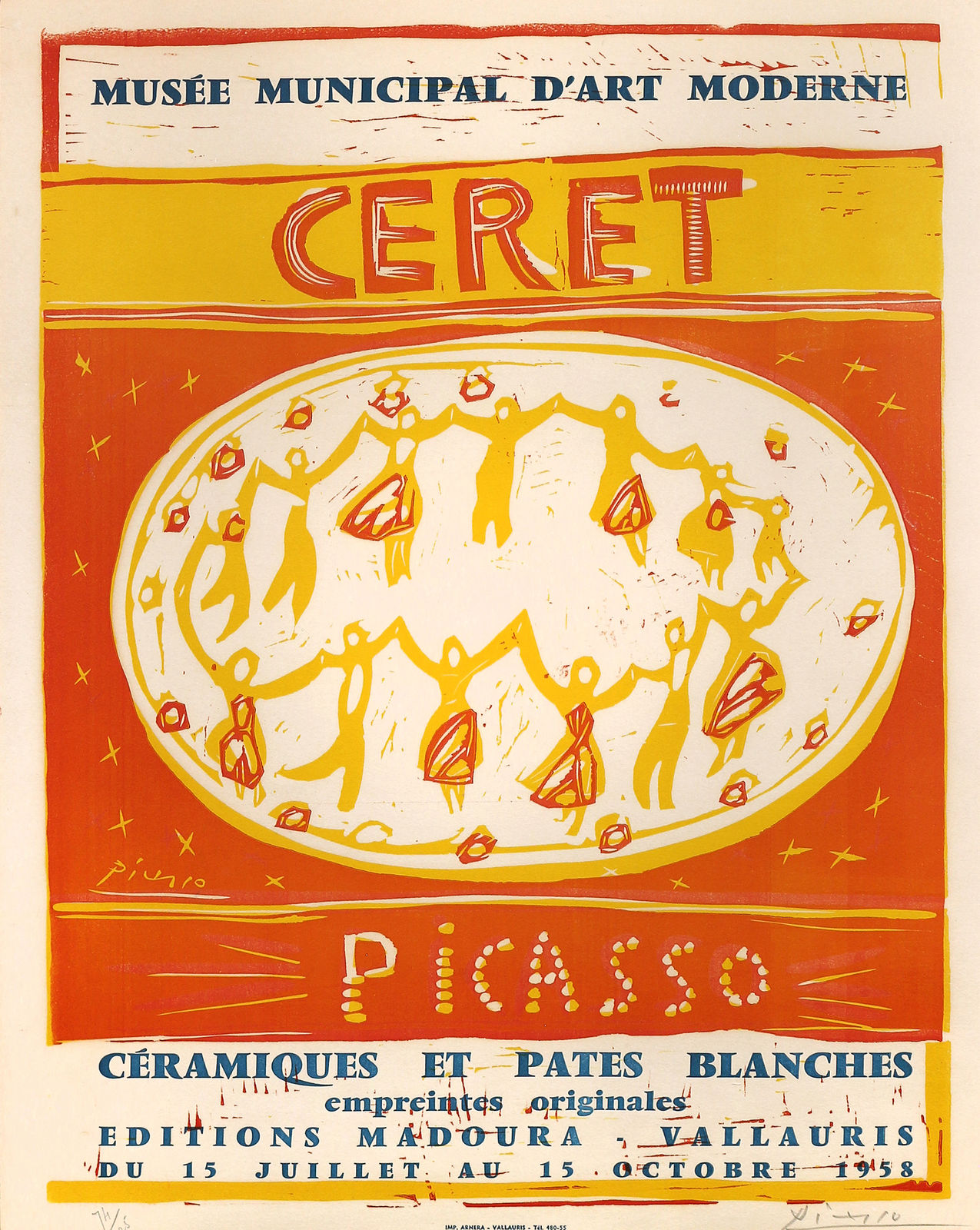 Pablo Picasso, Ceramics and White Pottery, 1958