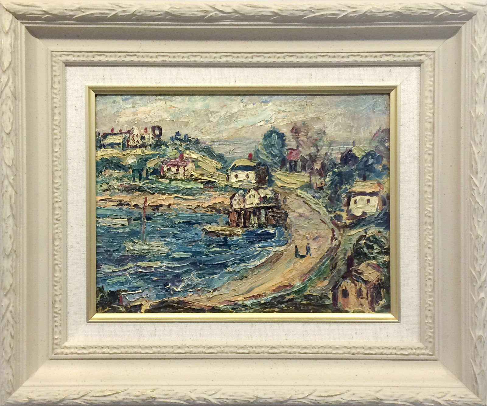 Alfred Morang, Untitled (Village Scene, Ellsworth, Maine), n.d.