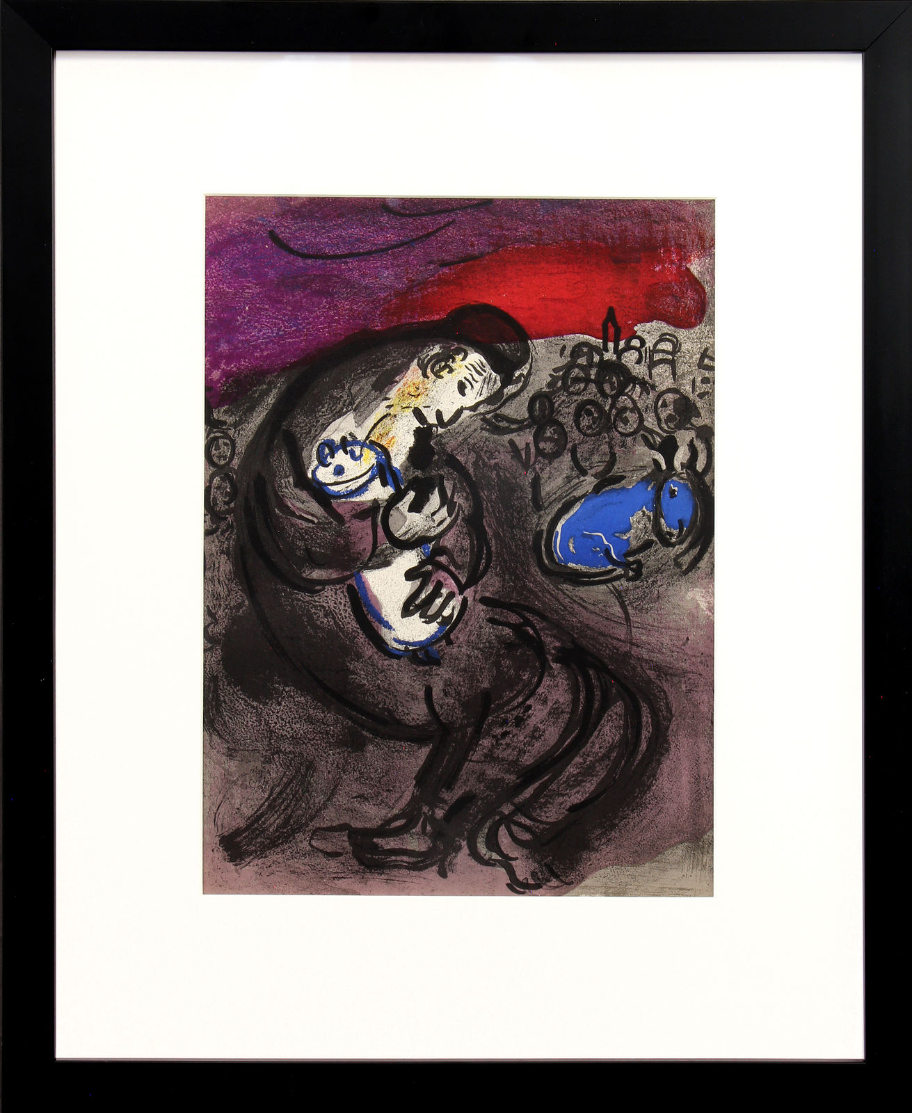 Marc Chagall, Lamentations de Jeremie (Lamentations of Jeramiah), 1956