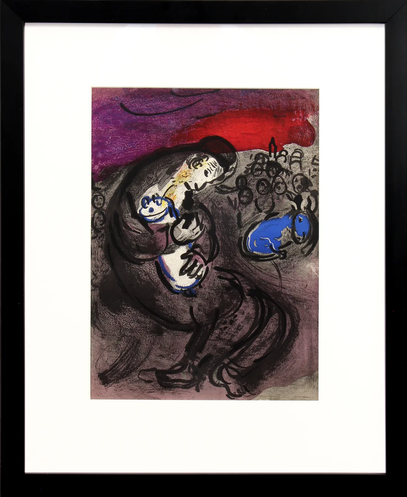 Marc Chagall, Pleurs de Jeremie, 1956