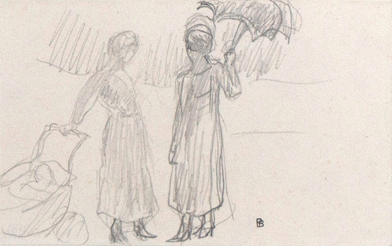 Pierre Bonnard, La Promenade, n.d.
