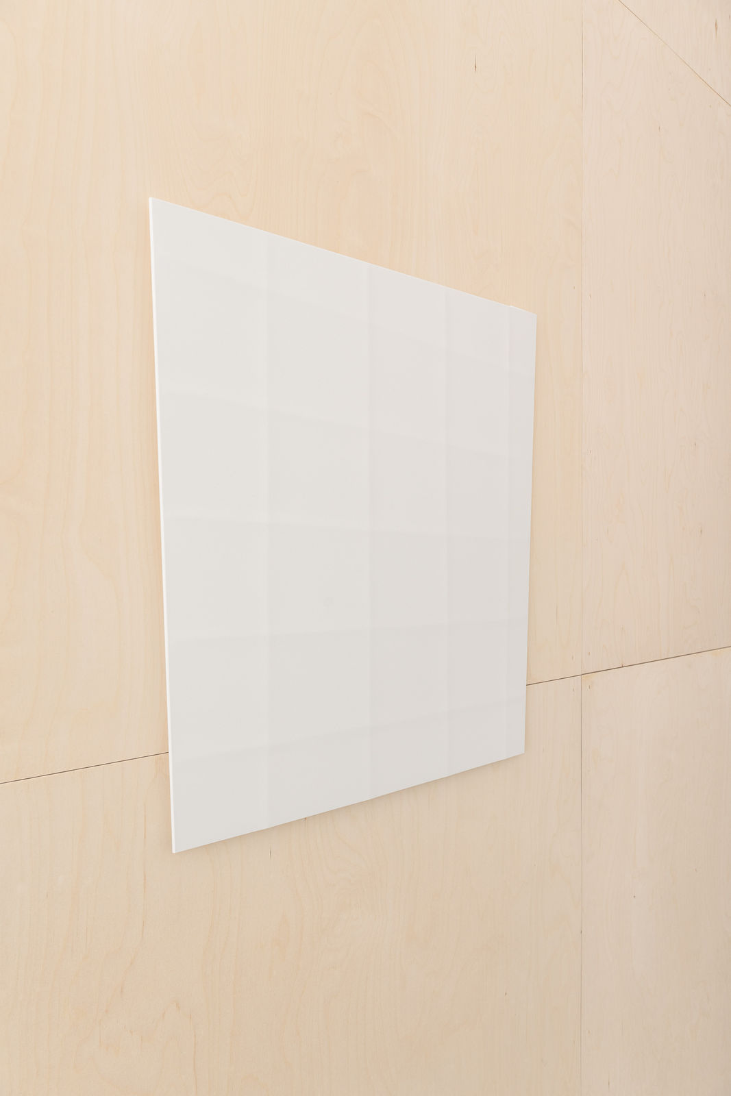 Sébastien de Ganay, White Folded Flat "Grid" 03, 2021