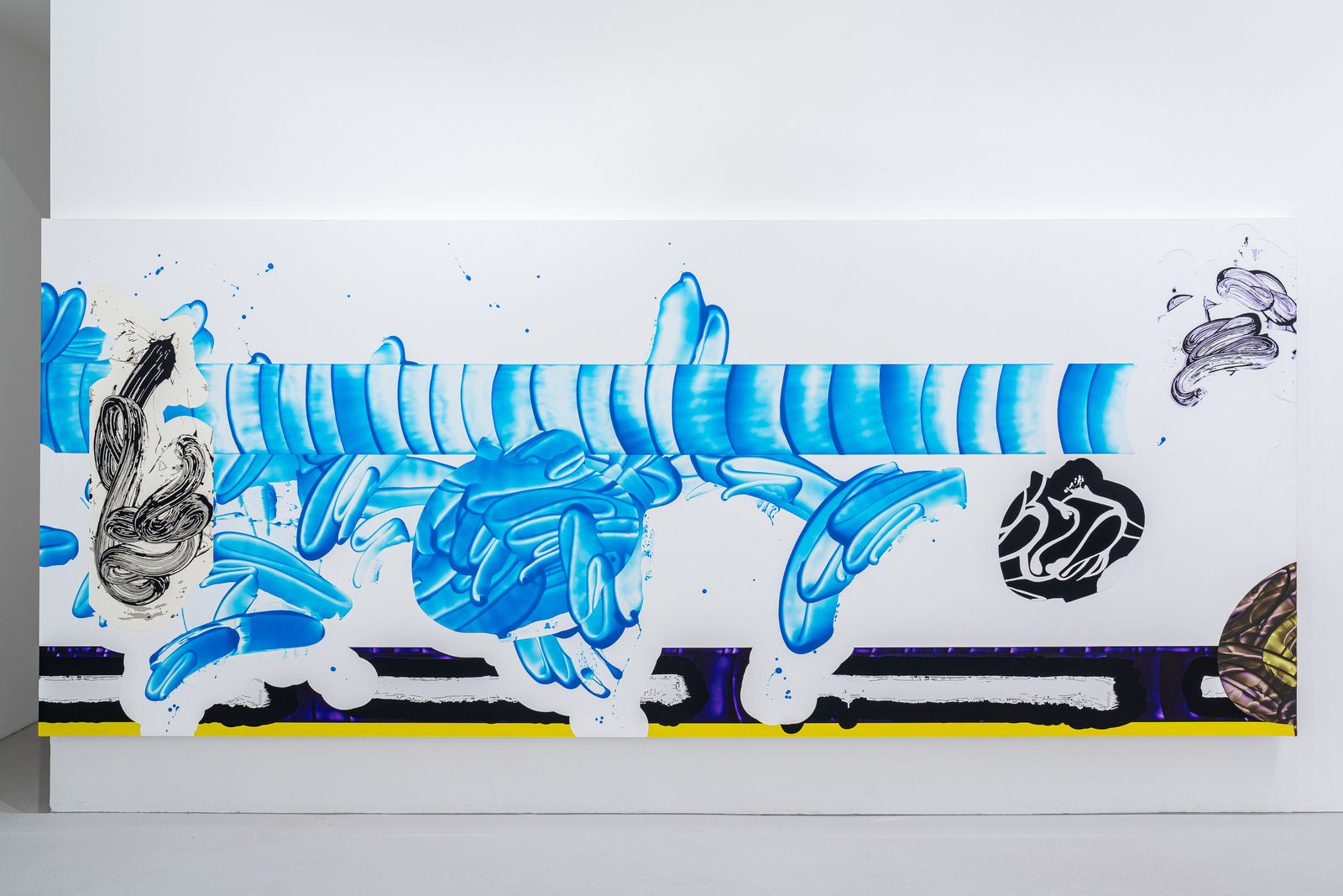 David Reed, #659 (Vice and Reflection), 1975/ 1996-2000/ 2007-2011/ 2014-2015/ 2015-2016/ 2016