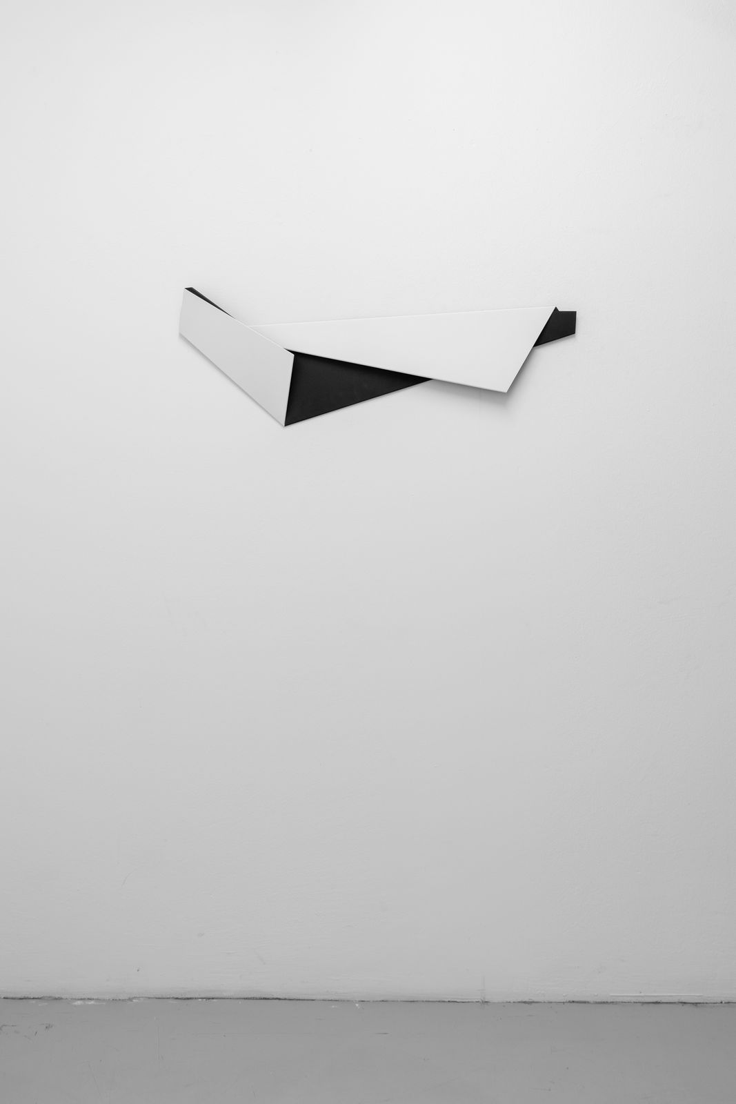 Sébastien de Ganay, White & Black Folded Flat S1 A, 2020