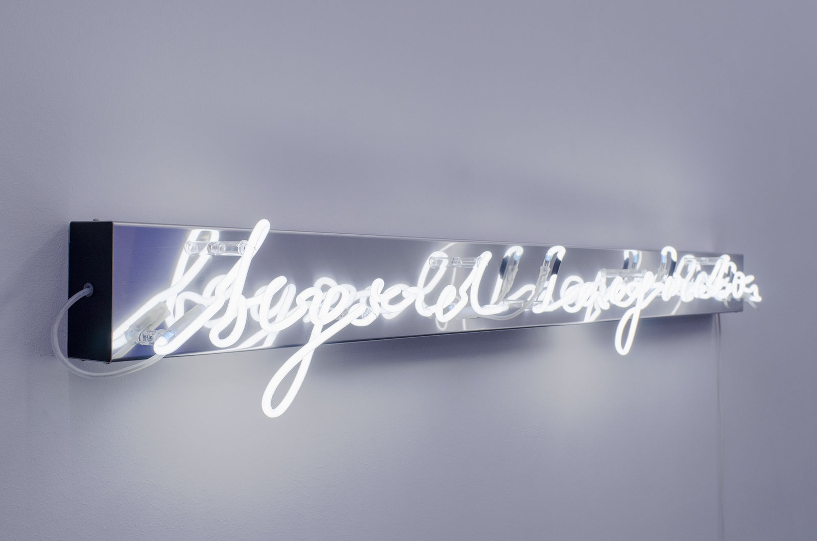 Brigitte Kowanz, Beyond Imagination, 2017