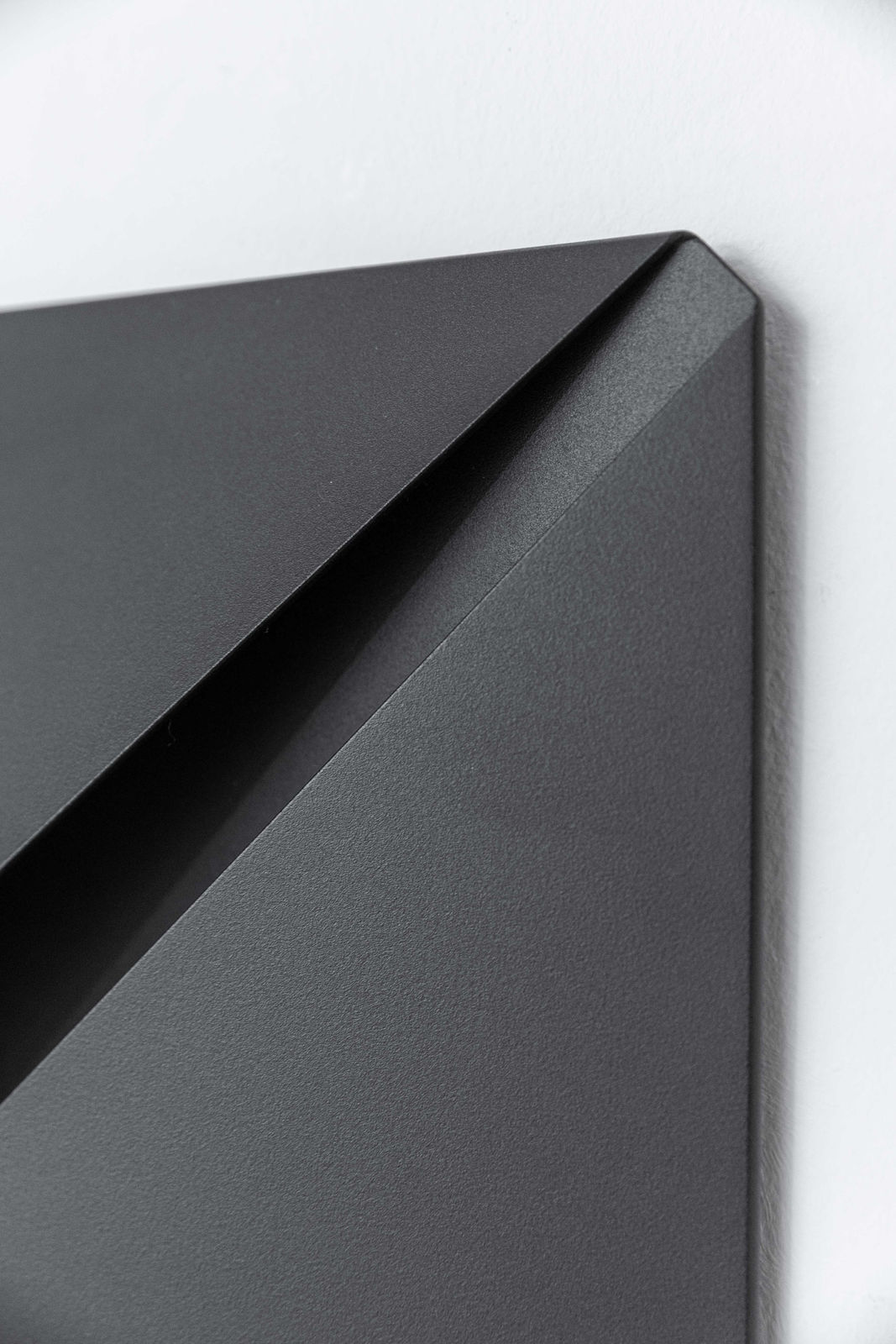 Sébastien de Ganay, black folded flat 03, 2020