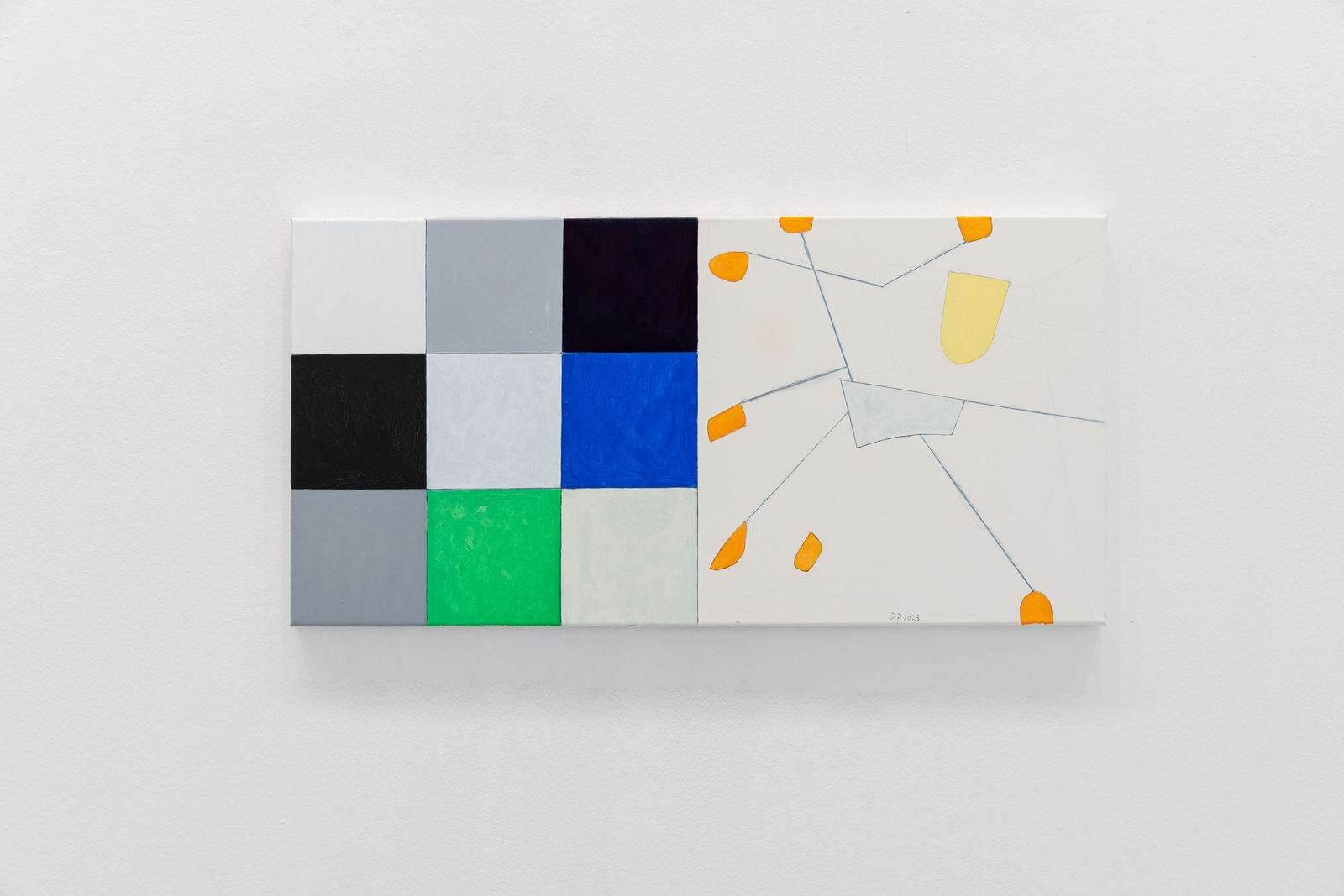 Jürgen Partenheimer, Spirit (mapping), 2023 #4