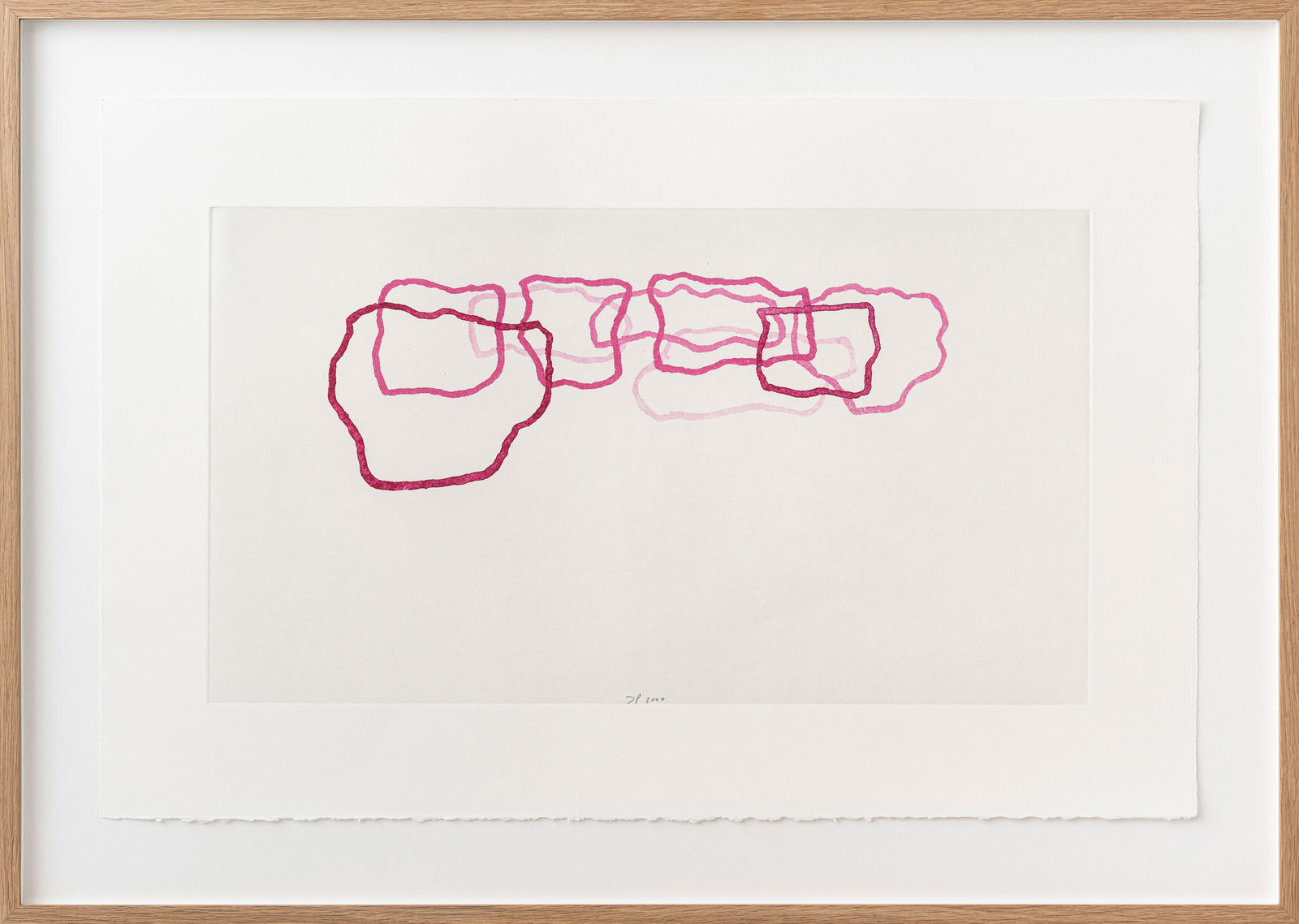 Jürgen Partenheimer, Senderos de Luz I-IX, II (for Miguel Hernandez), 2000