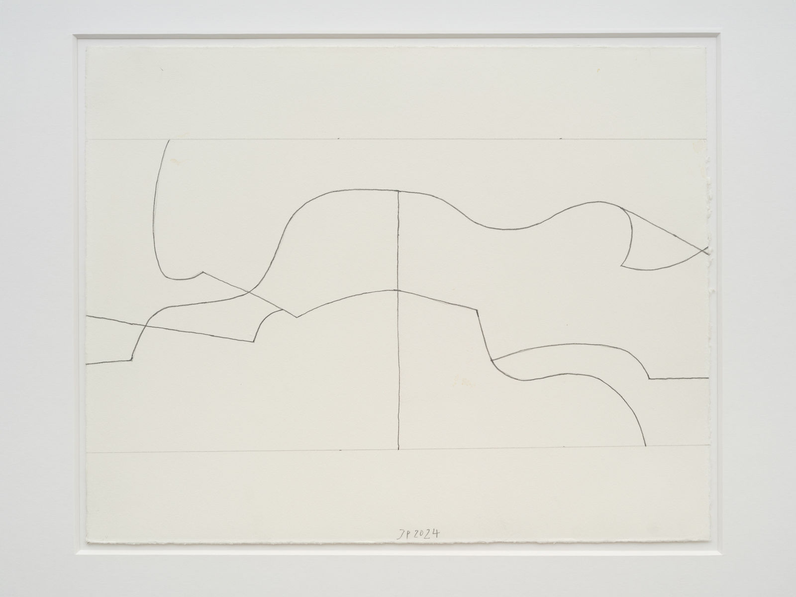 Jürgen Partenheimer, Spectral Void Reframed I (Houston), 2024