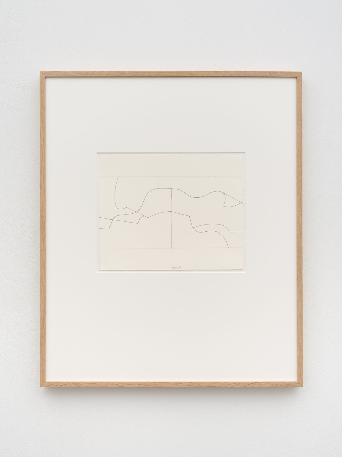 Jürgen Partenheimer, Spectral Void Reframed I (Houston), 2024