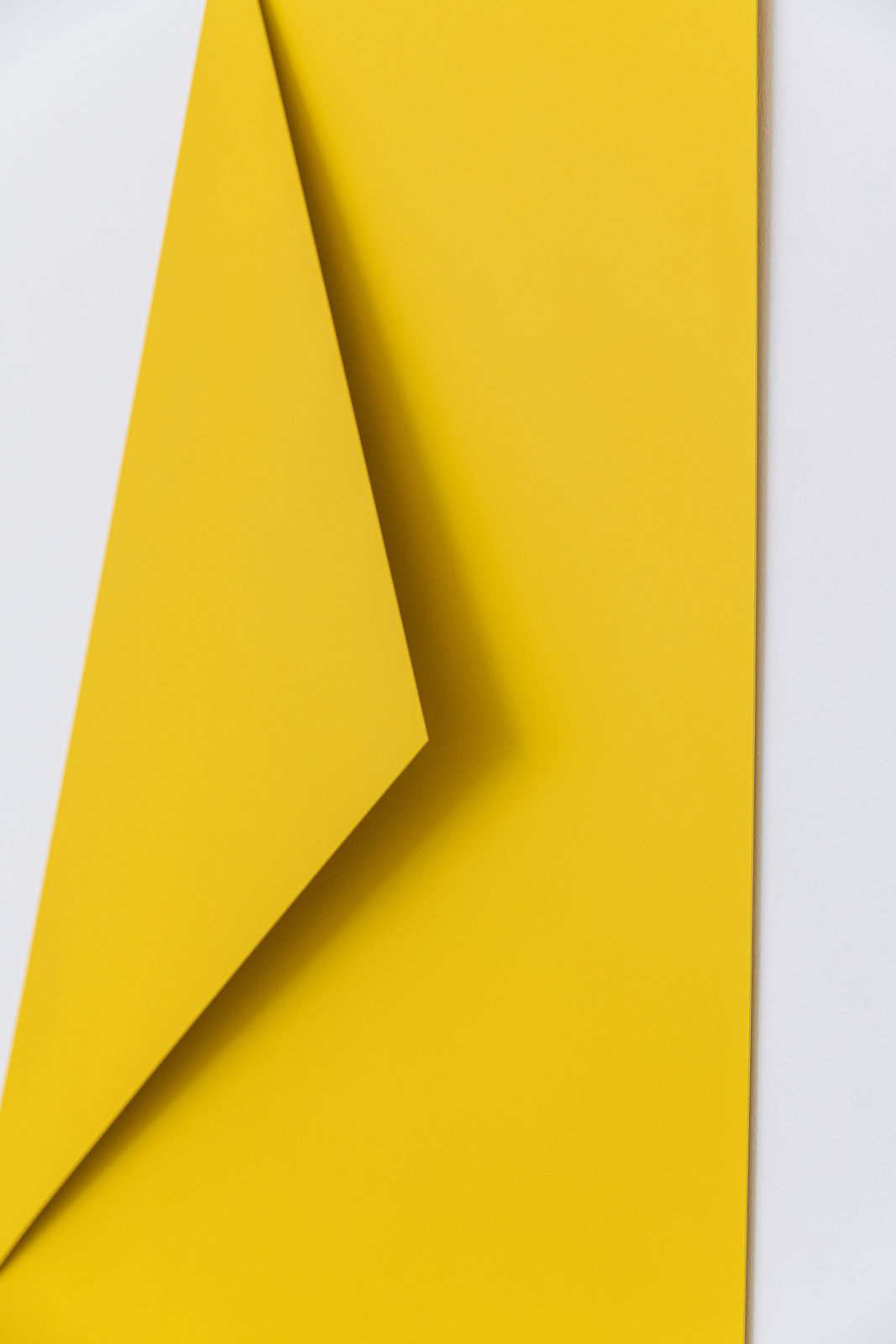 Sébastien de Ganay, XL Folded Flat Yellow 01, 2018