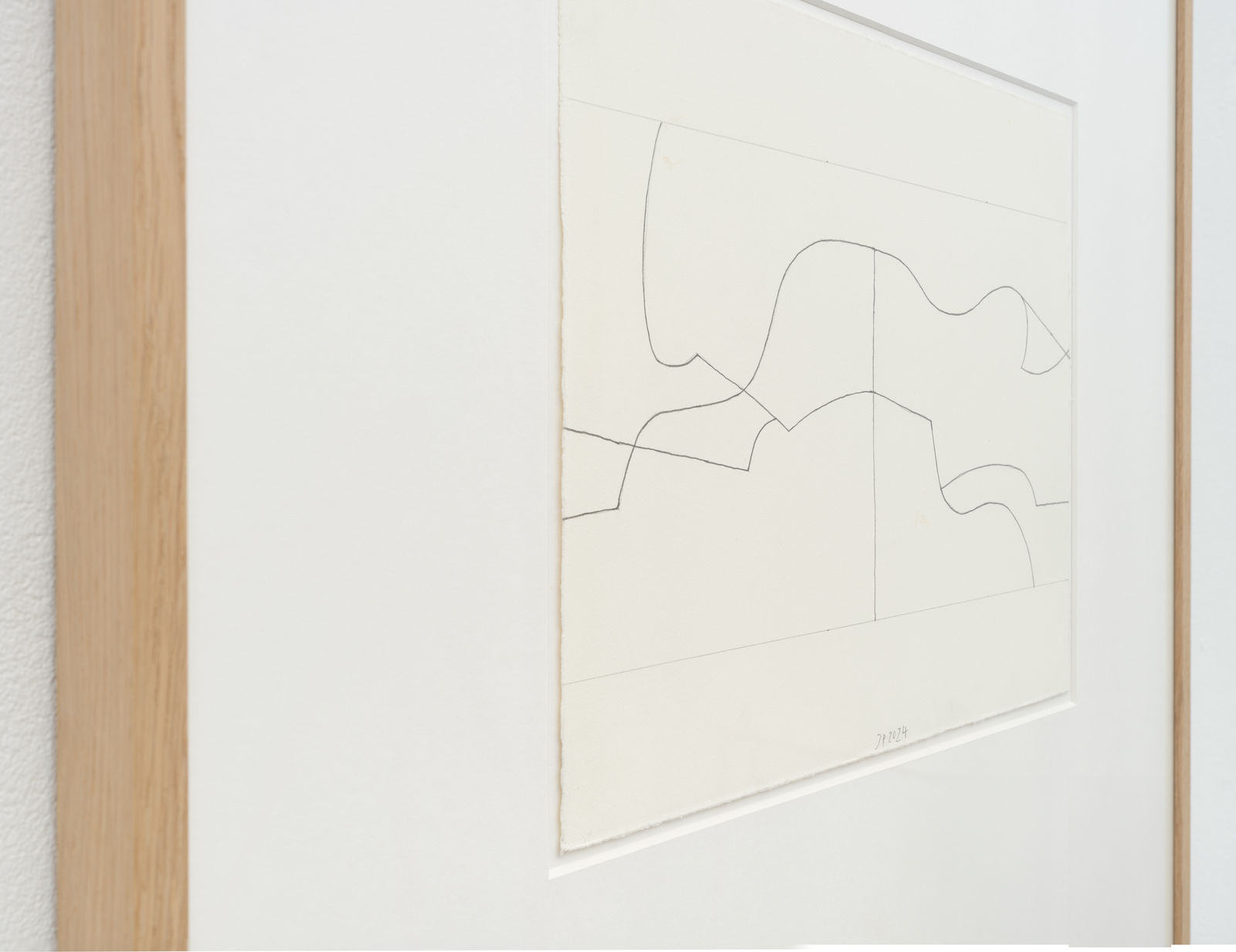 Jürgen Partenheimer, Spectral Void Reframed I (Houston), 2024