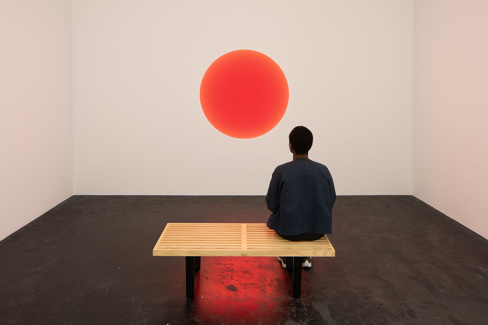 James Turrell, Ahku (The Circular Glass Series), 2020