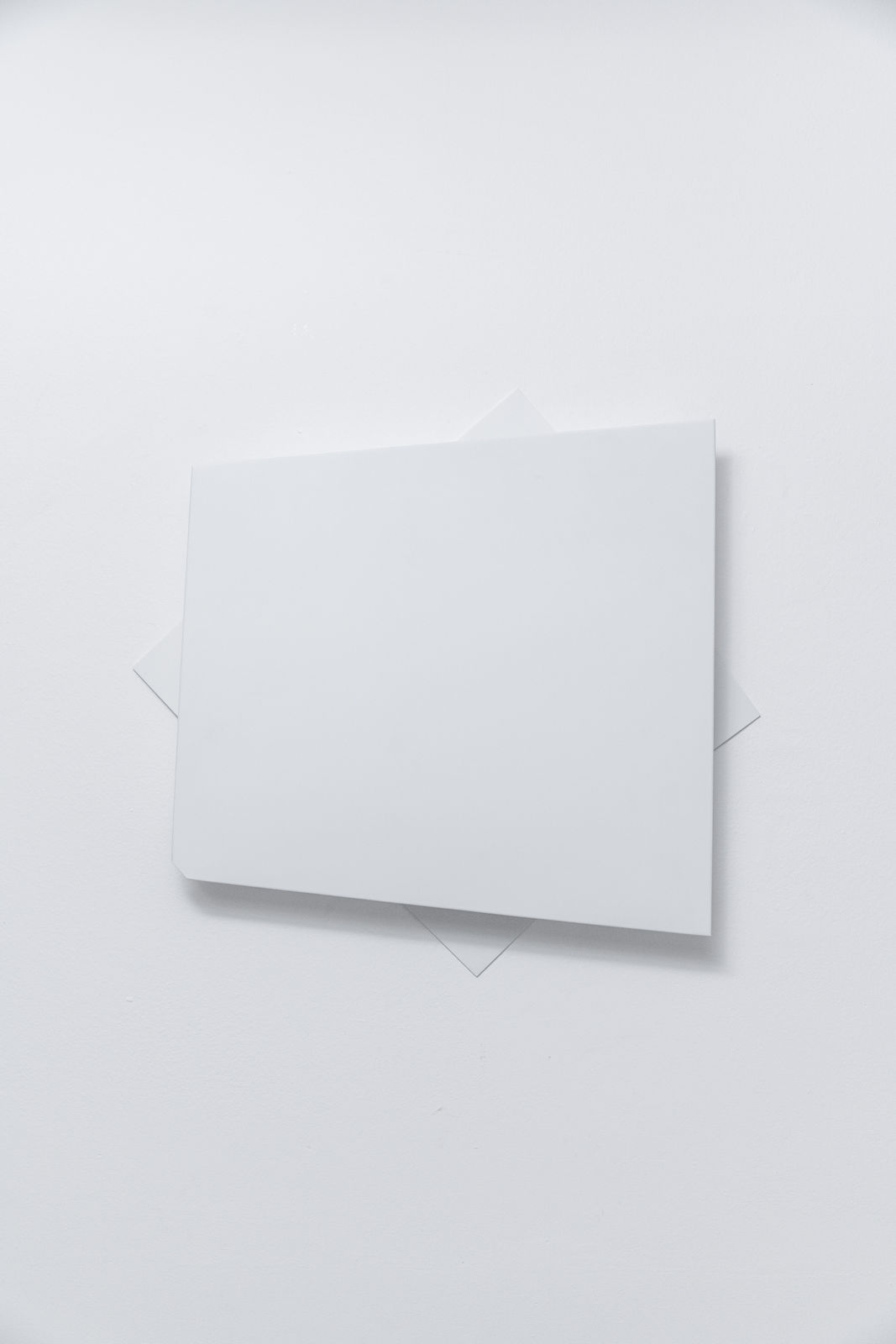 Sébastien de Ganay, White Folded Flat Hat 03, 2016