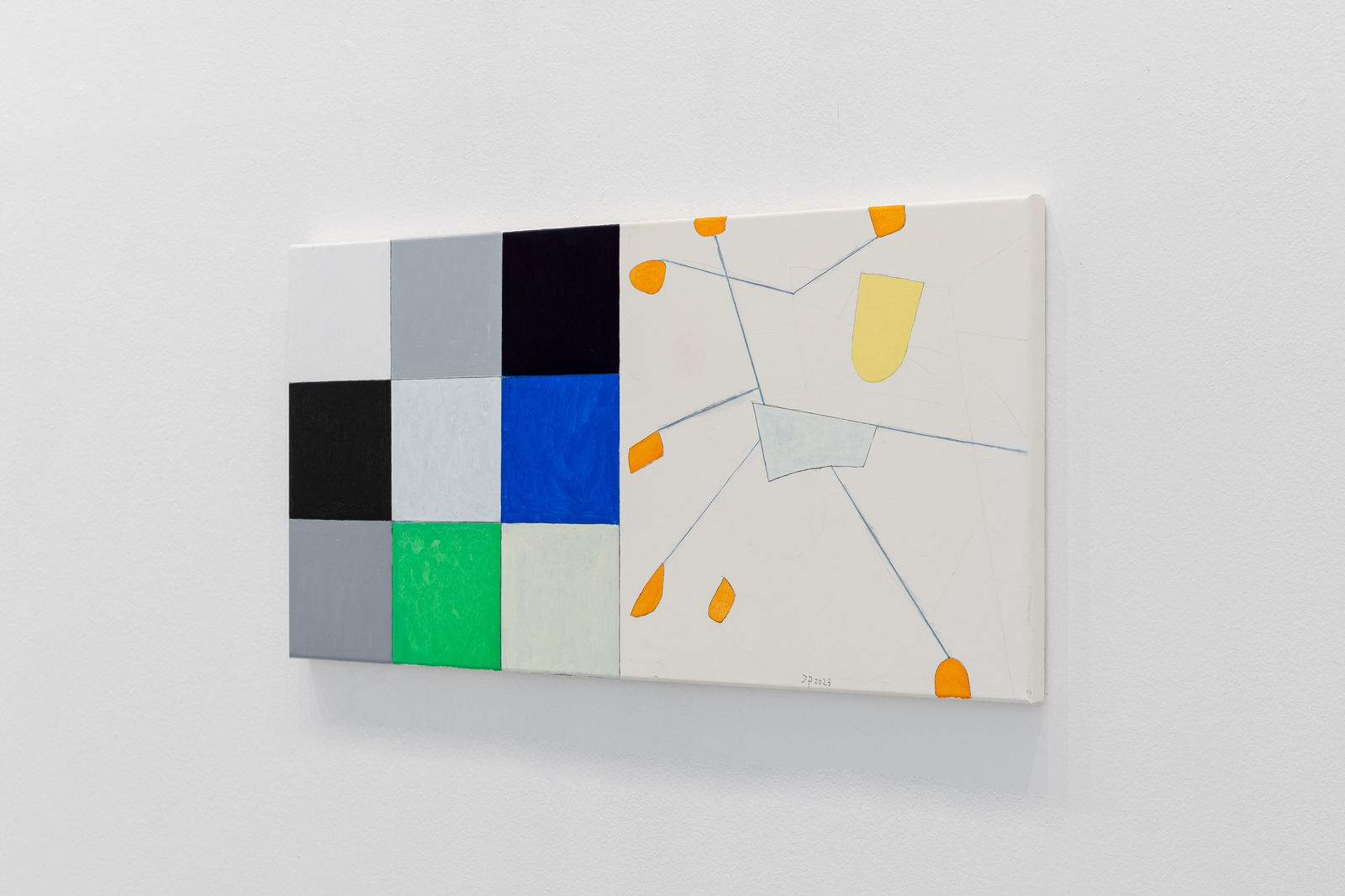 Jürgen Partenheimer, Spirit (mapping), 2023 #4