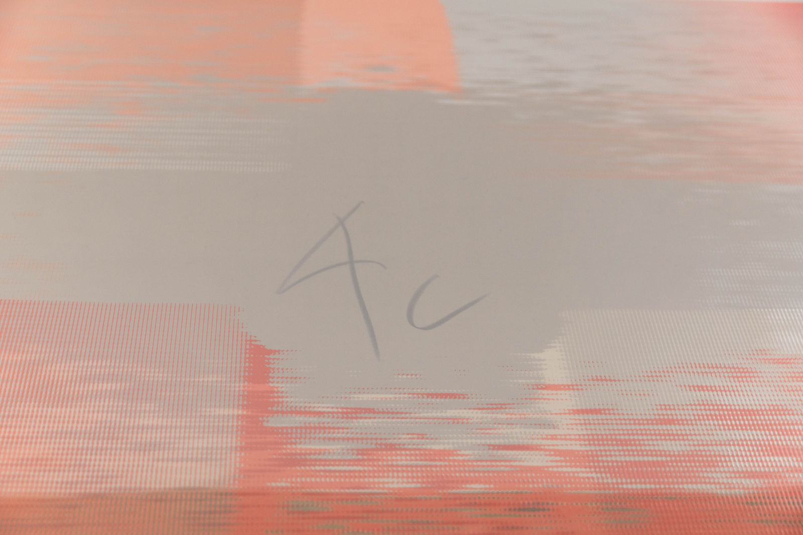 Keith Sonnier, Video Still Screen IV, 1973