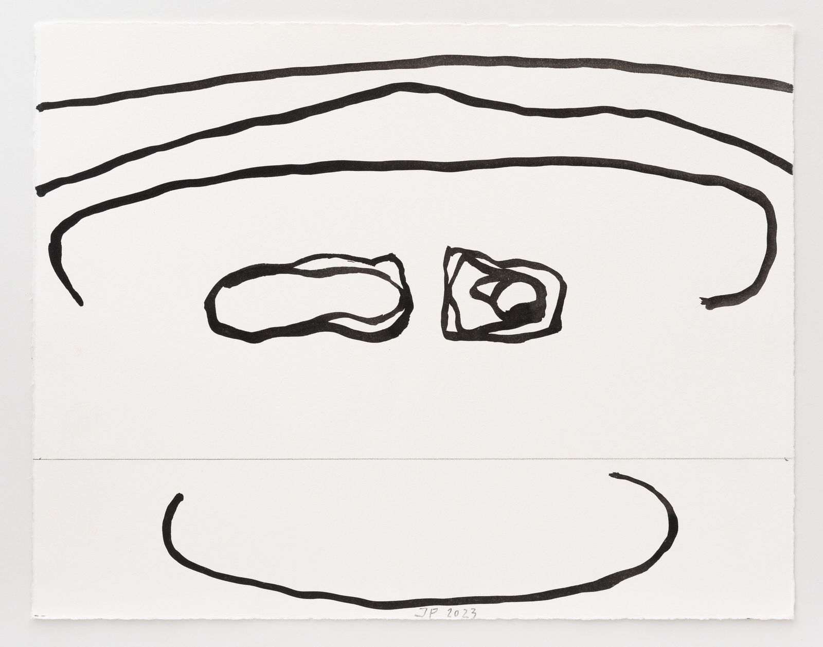 Jürgen Partenheimer, Mind-Scape II b, 2023