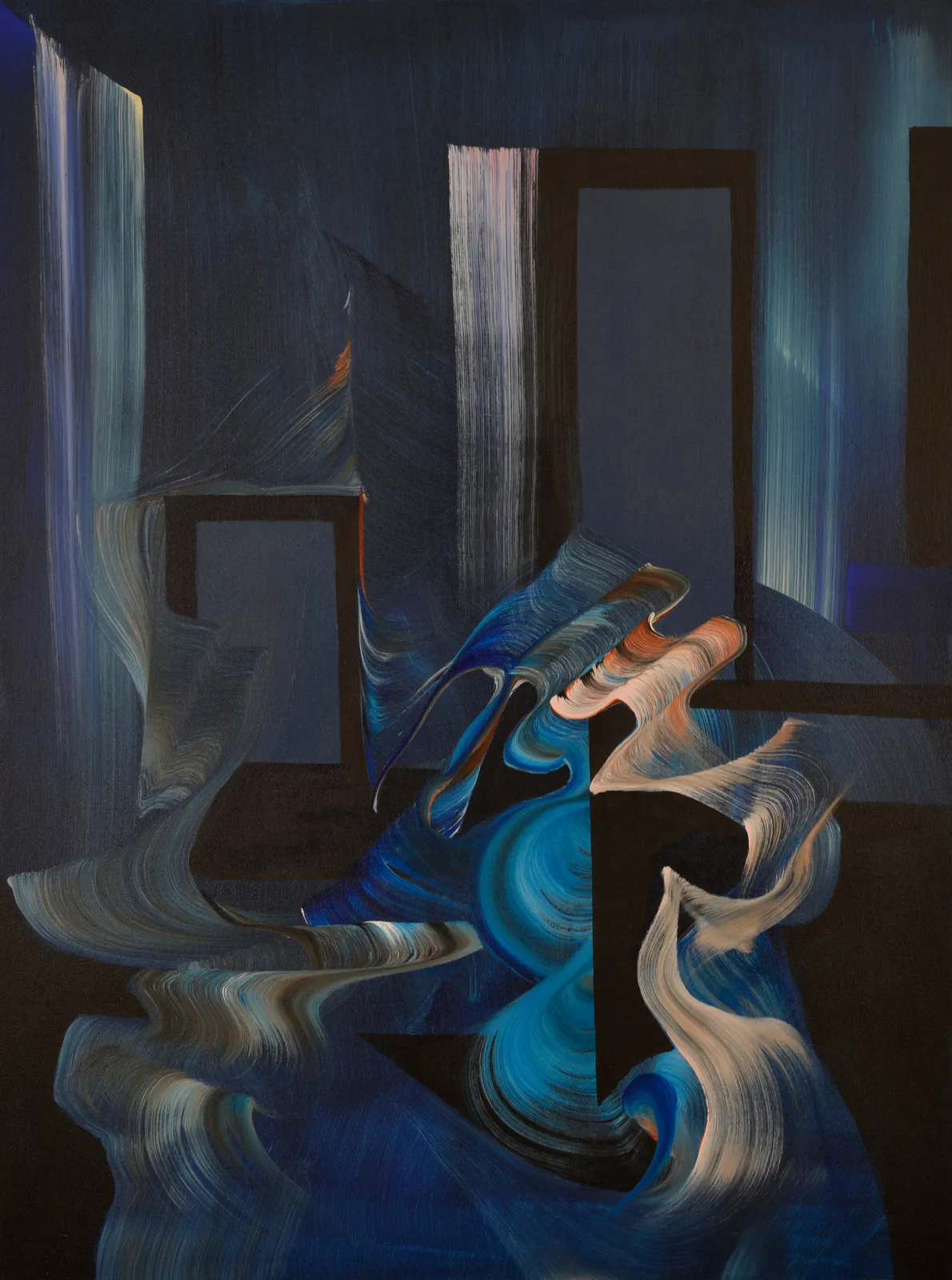 Laina Terpstra, Nocturne (From Edmund Tarbell’s ‘New England Interior’)