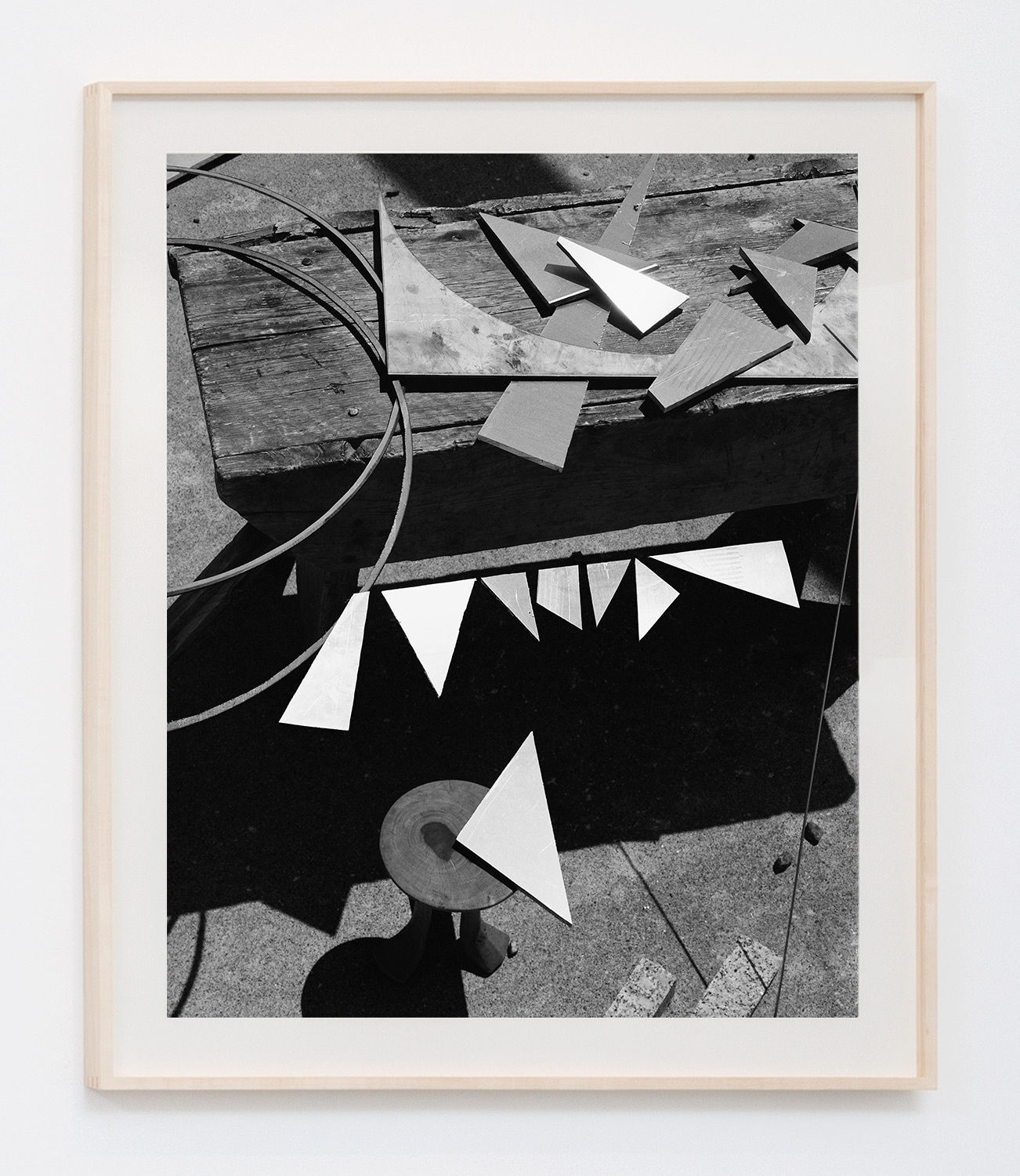 Matthew Porter, Triangles, Stool, Bench, 2015