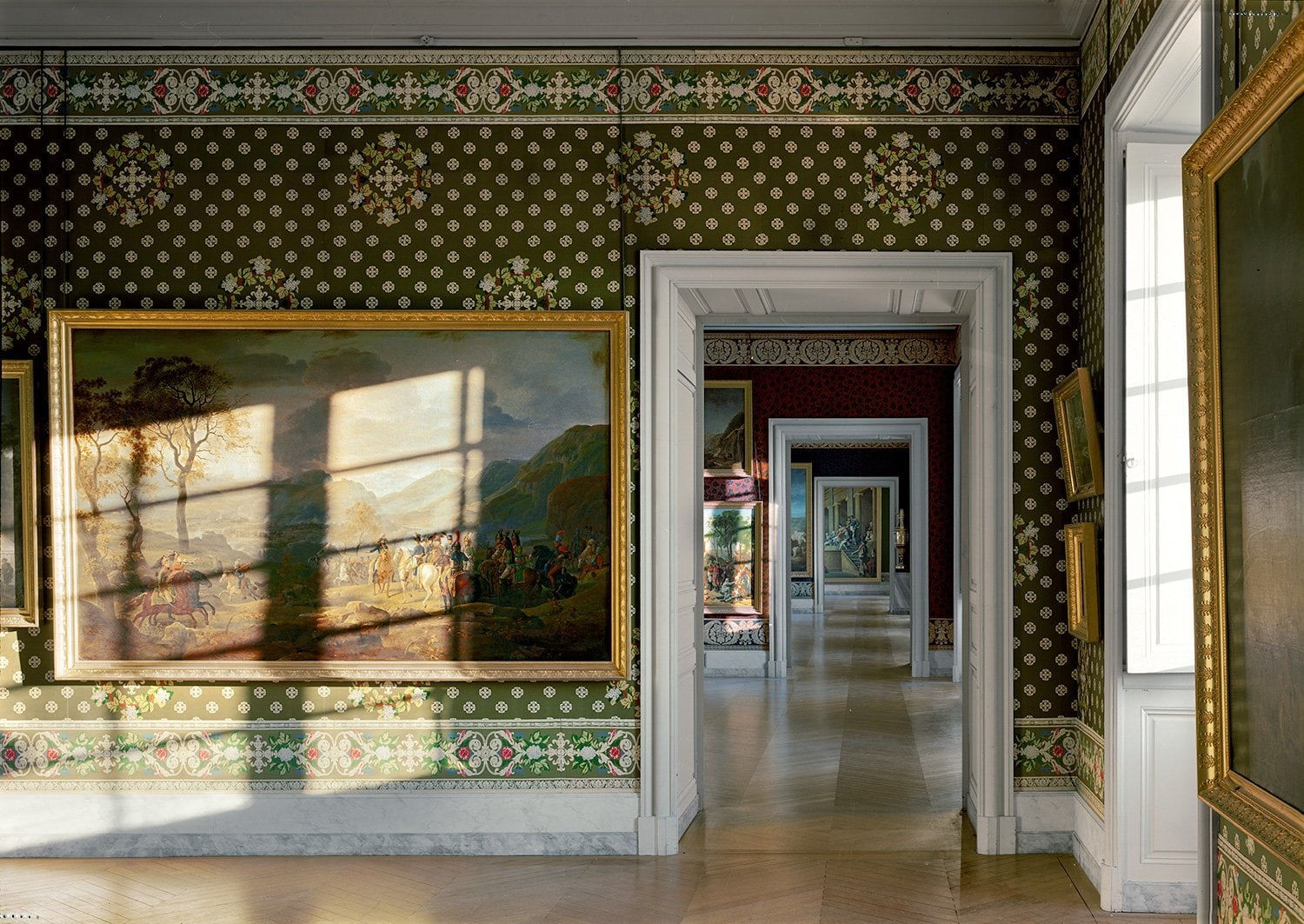 Robert Polidori, Salle Campagne d'Italie, CCE.04.020, Salle des Peintures XIXe, Attique Chimay, Corps Central - Attique, Versailles, 2002