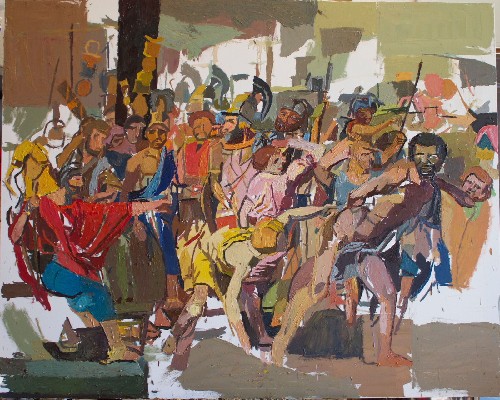 Clintel Steed, Camille Delivers the Schoolmaster of Falerii to His Pupils, 2019