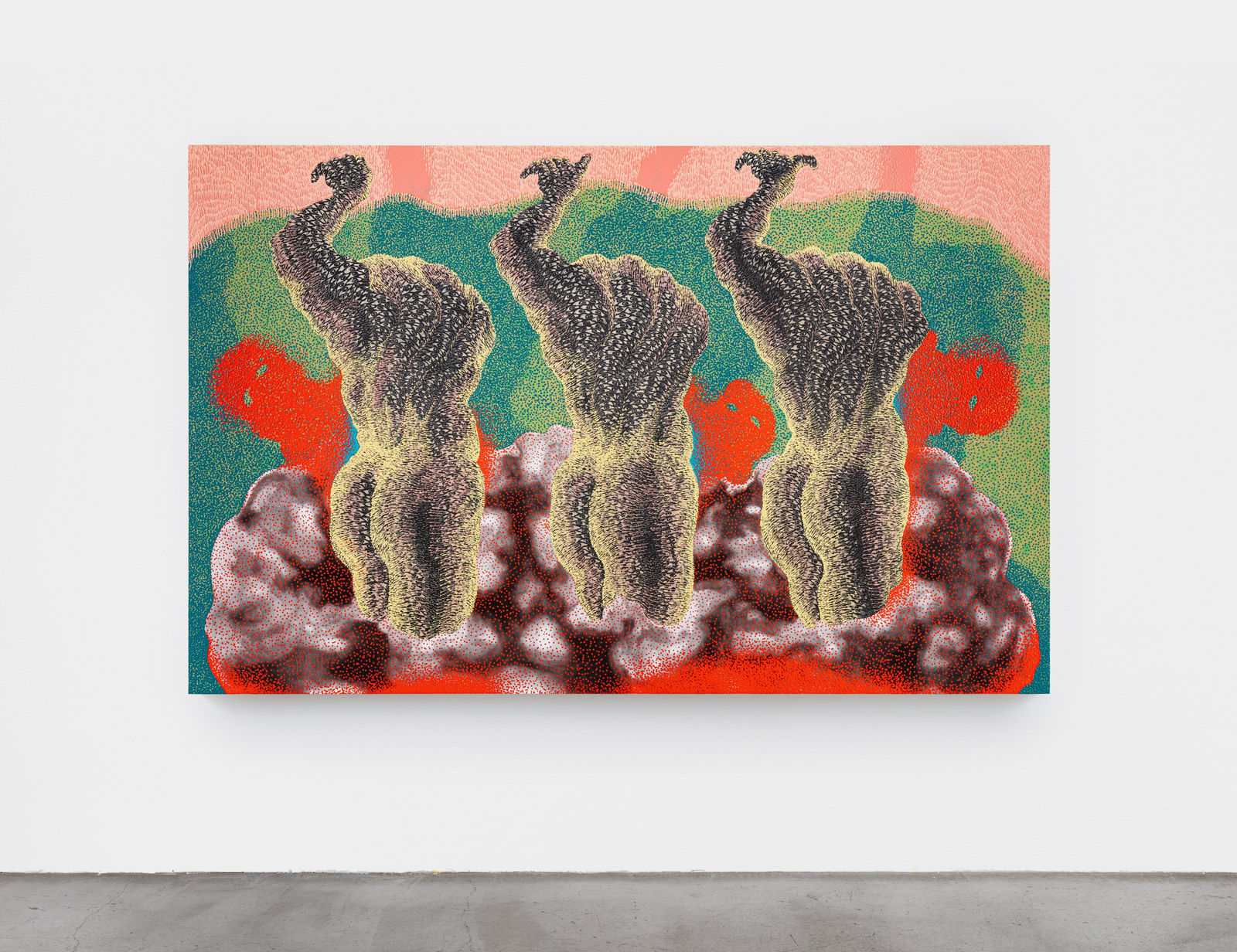 Didier William, Manman an, pitit fi a ak lespri sen an, 2020 (“The mother, the daughter, and the holy spirit”)