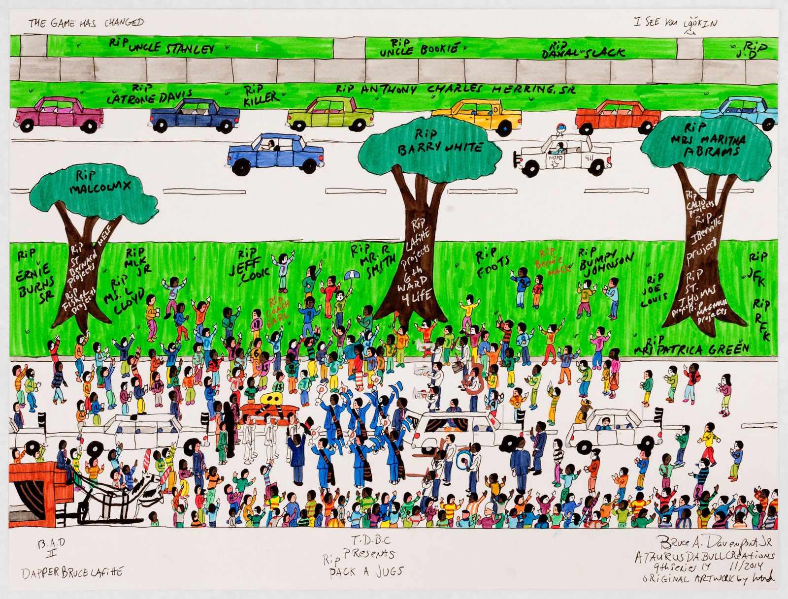 Dapper Bruce Lafitte, T.D.B.C. Presents Pack a Jugs, 2014