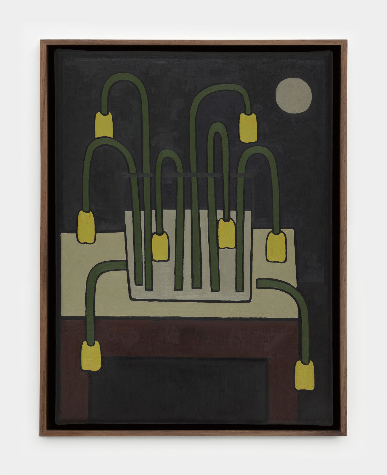 William Wright, Moon and Flowers, 2023-2024