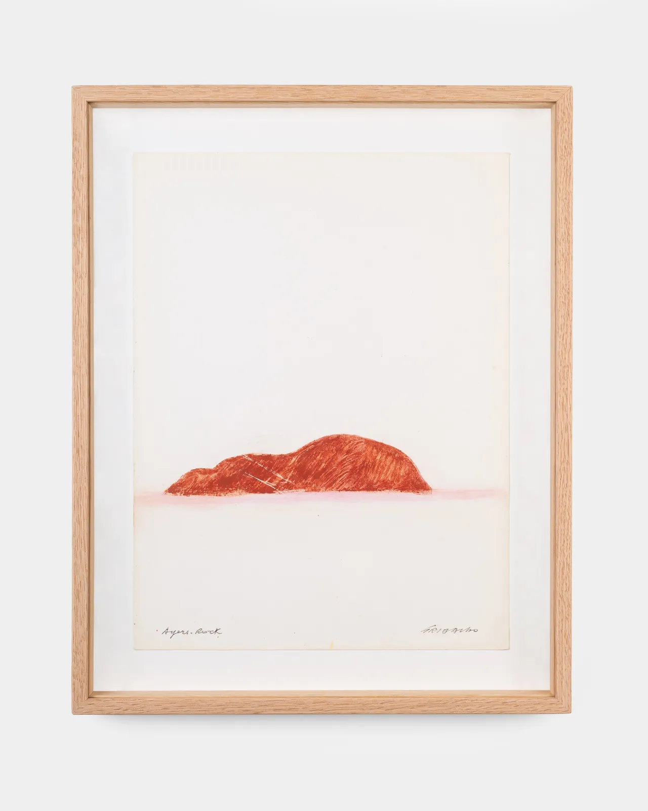 Ezio Gribaudo, Ayers Rock, Australia 02, 1984