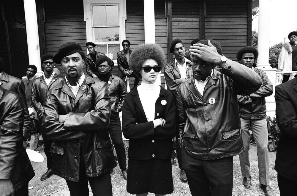 Howard L. Bingham, Black Panther Rally #7, DeFremery Park, Oakland, 1967