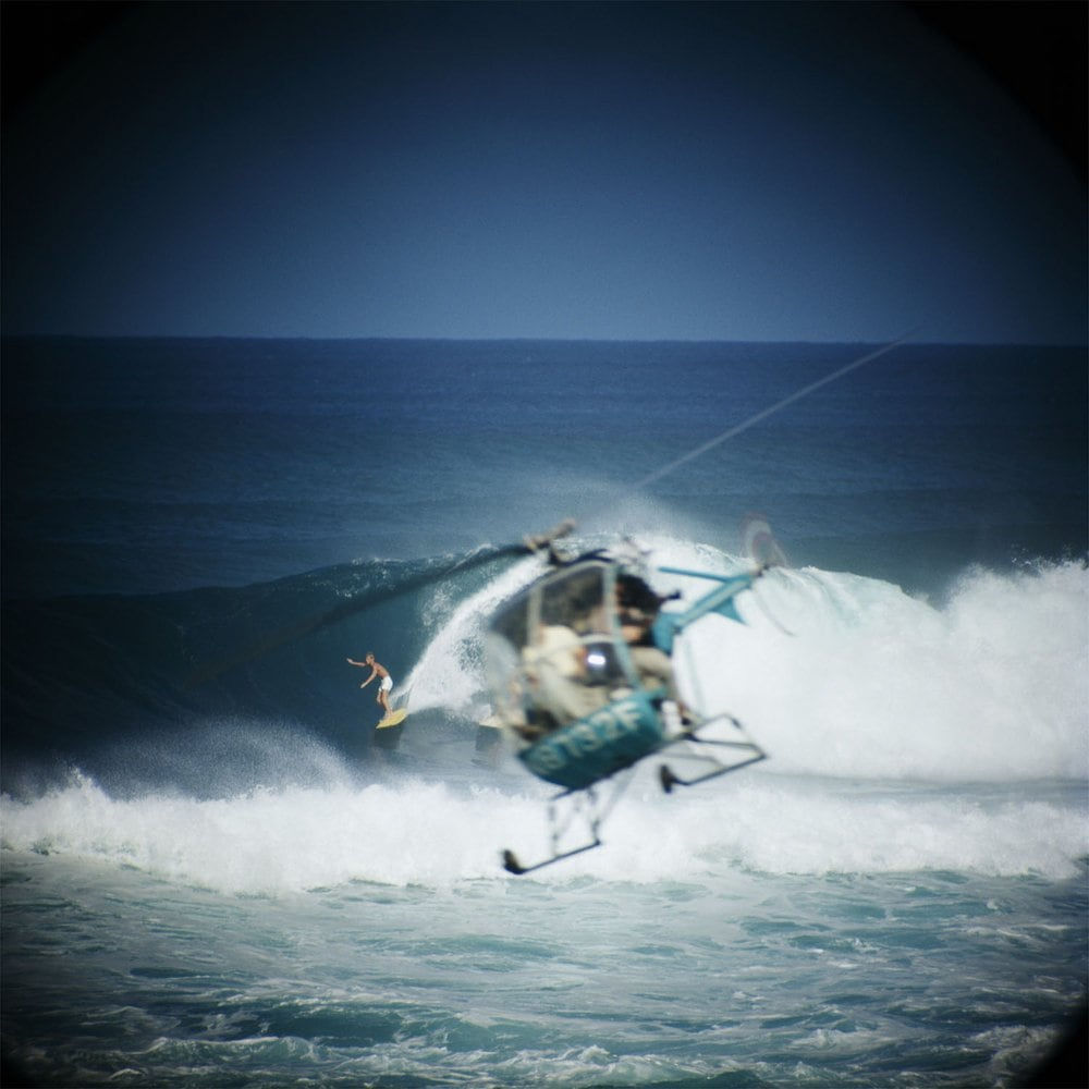 LeRoy Grannis, Camera Man Covering Duke Contest, Sunset Beach, 1967