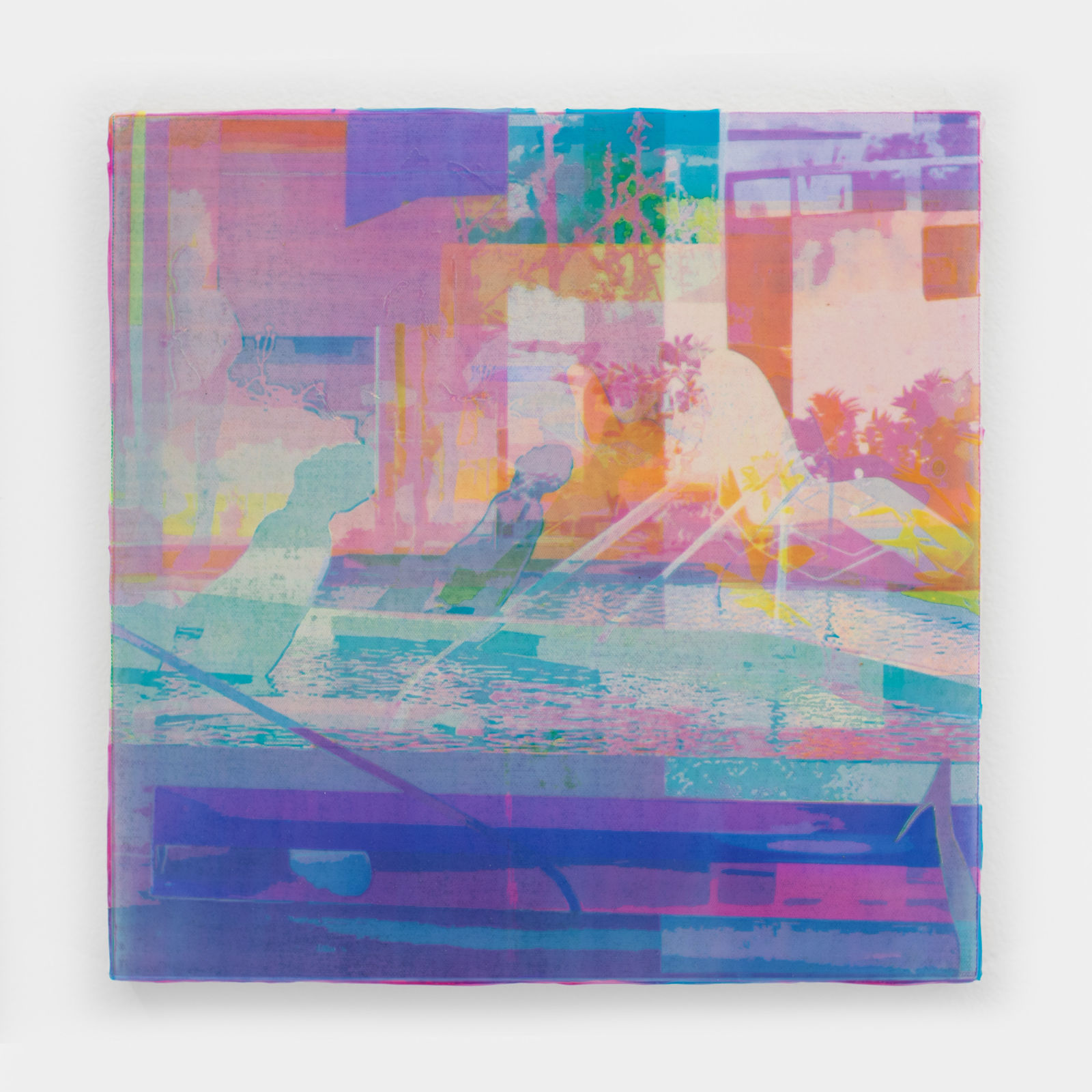 Zoe Walsh, Study B for Turned to glass, 2021