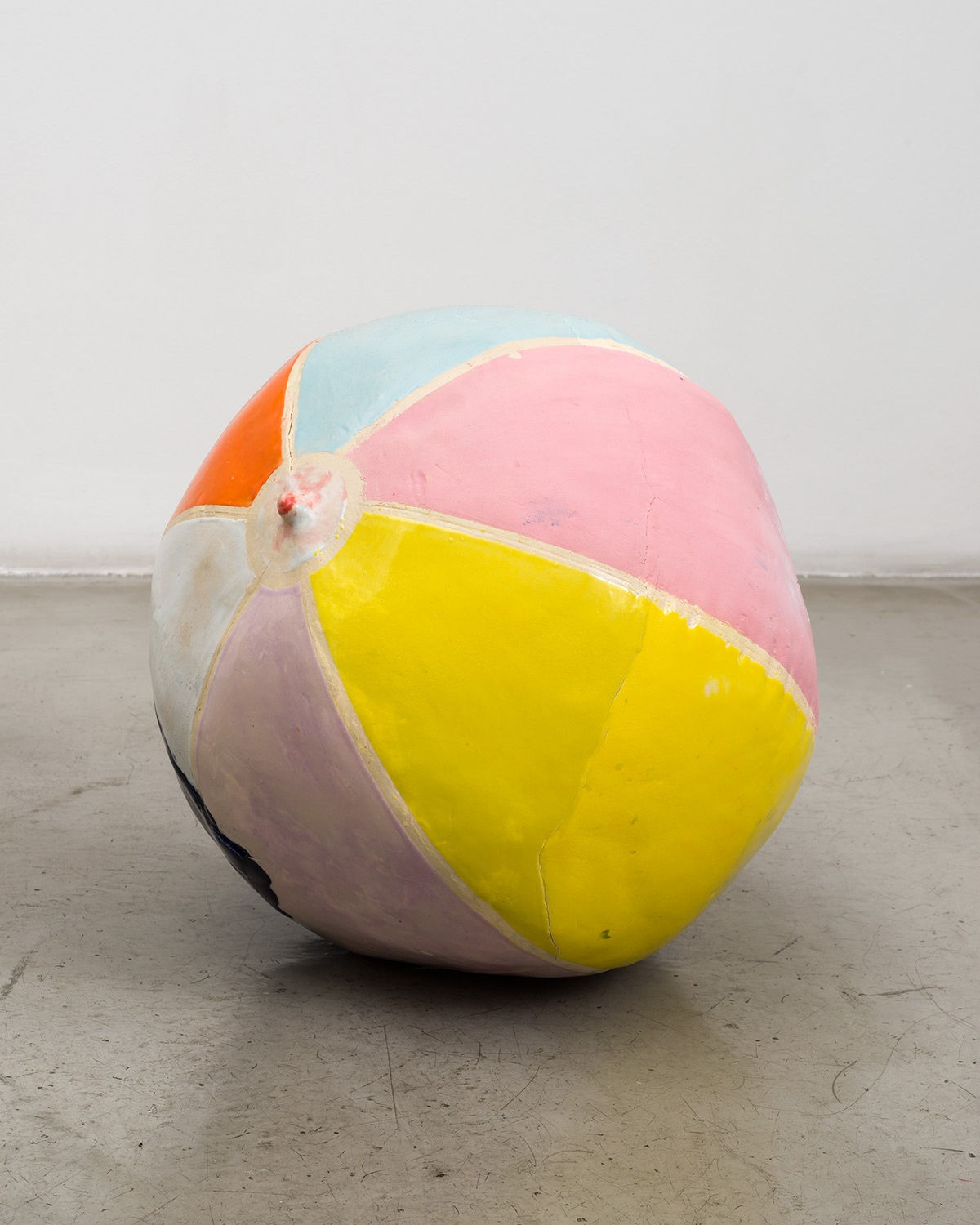 Nevine Mahmoud, Deflating Beach Ball II, 2016