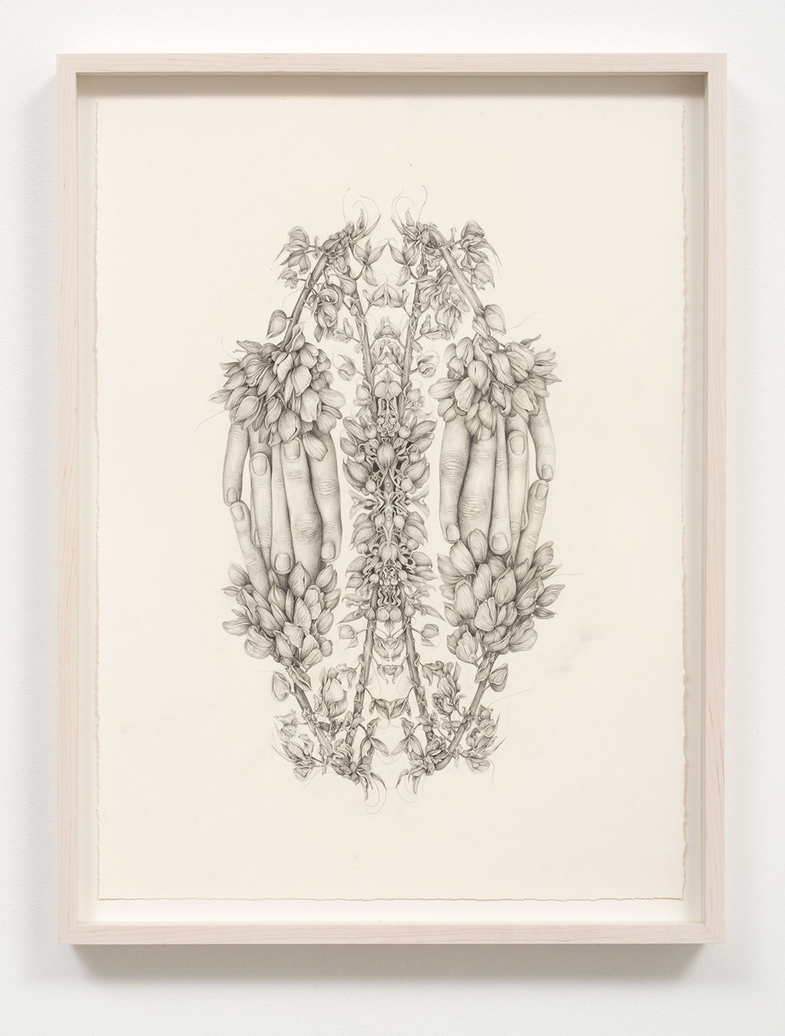 Aurel Schmidt, Untitled (Rorschach Flowers 1), 2014
