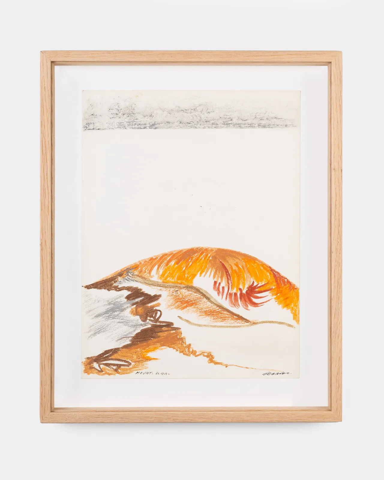 Ezio Gribaudo, Mount Olga, Australia, 1984