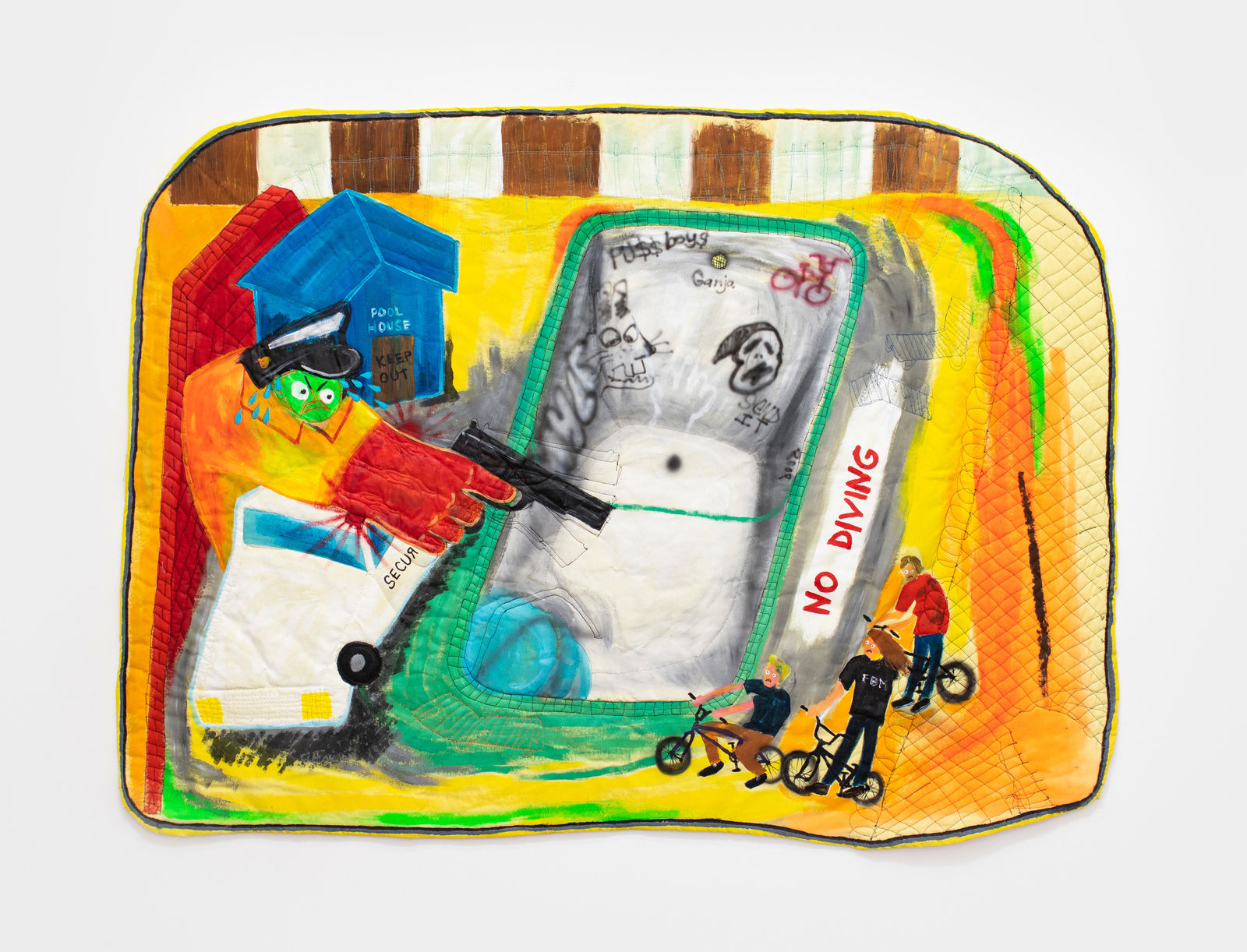 Alexis E. Mabry, No Diving, 2020