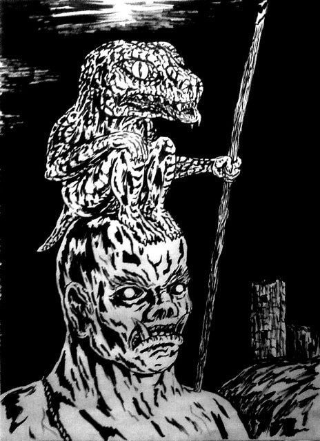 Mat Brinkman, Lizard Head, 2009