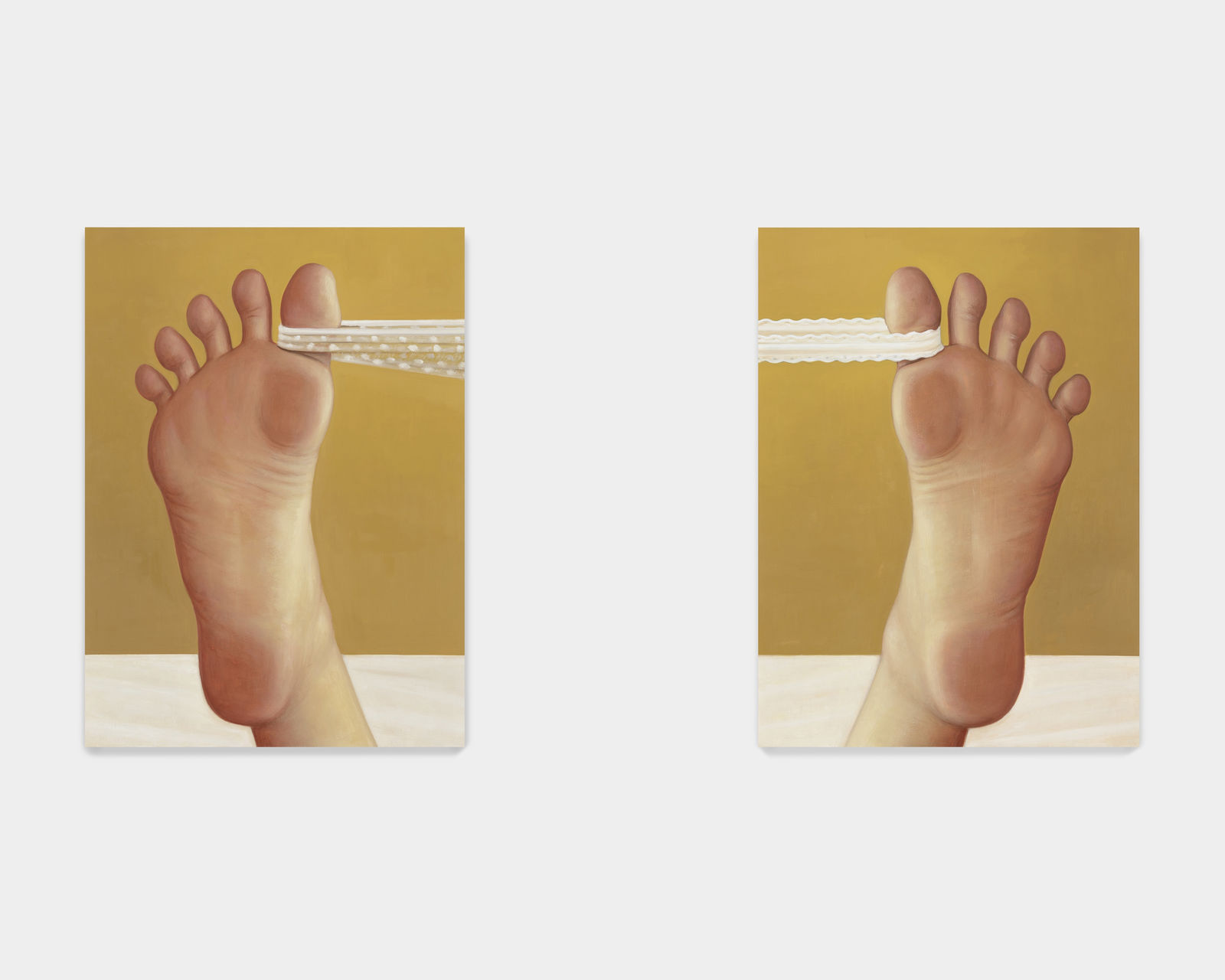 Falk Gernegross, Connected (diptych), 2022